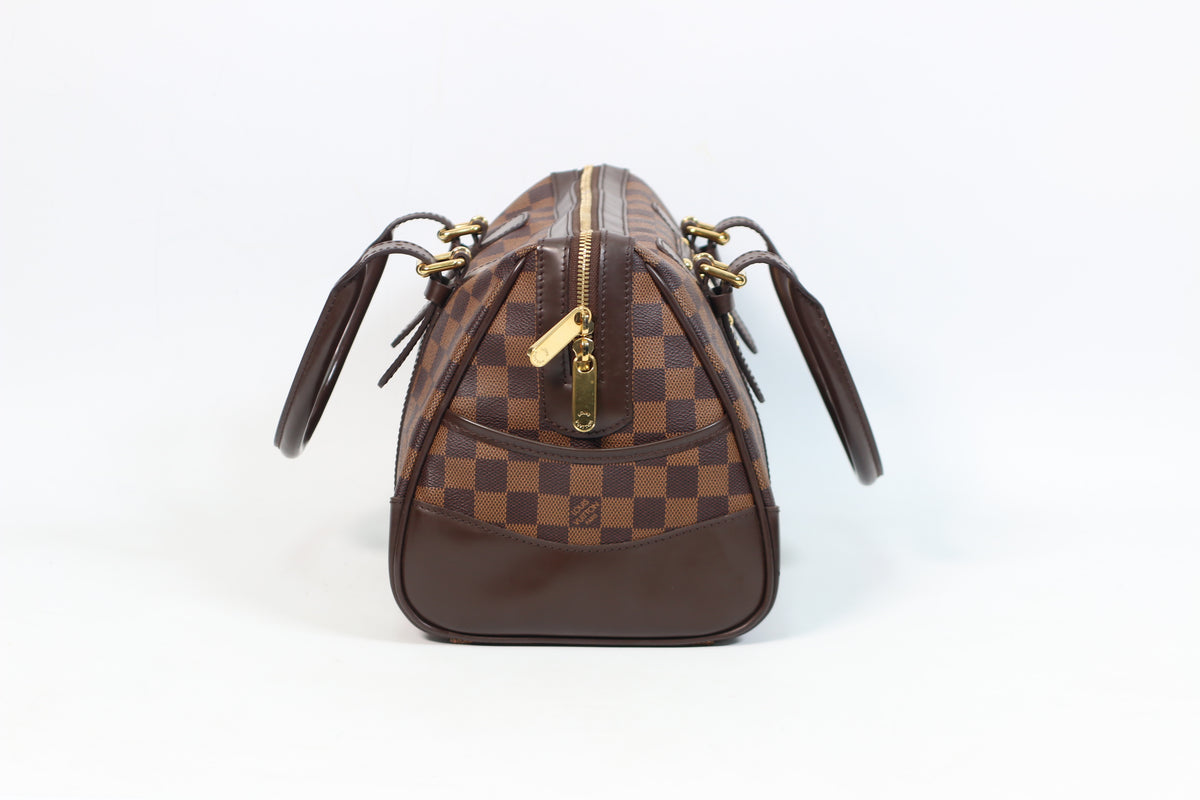 Louis Vuitton Brown PVC Damier Ebene Canvas Berkeley ONE Tote Bag N52000