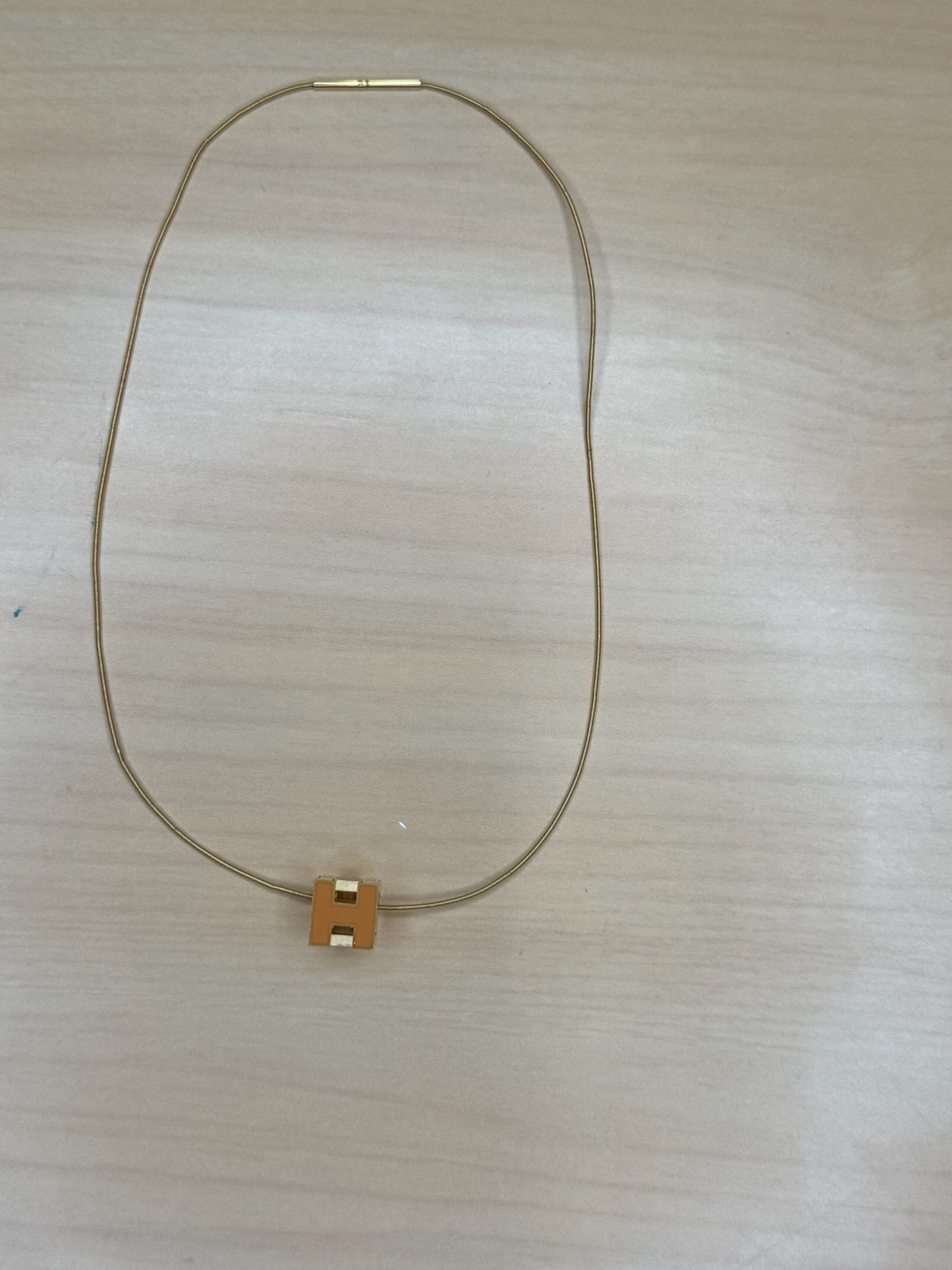 Hermes Cage d’H Necklace