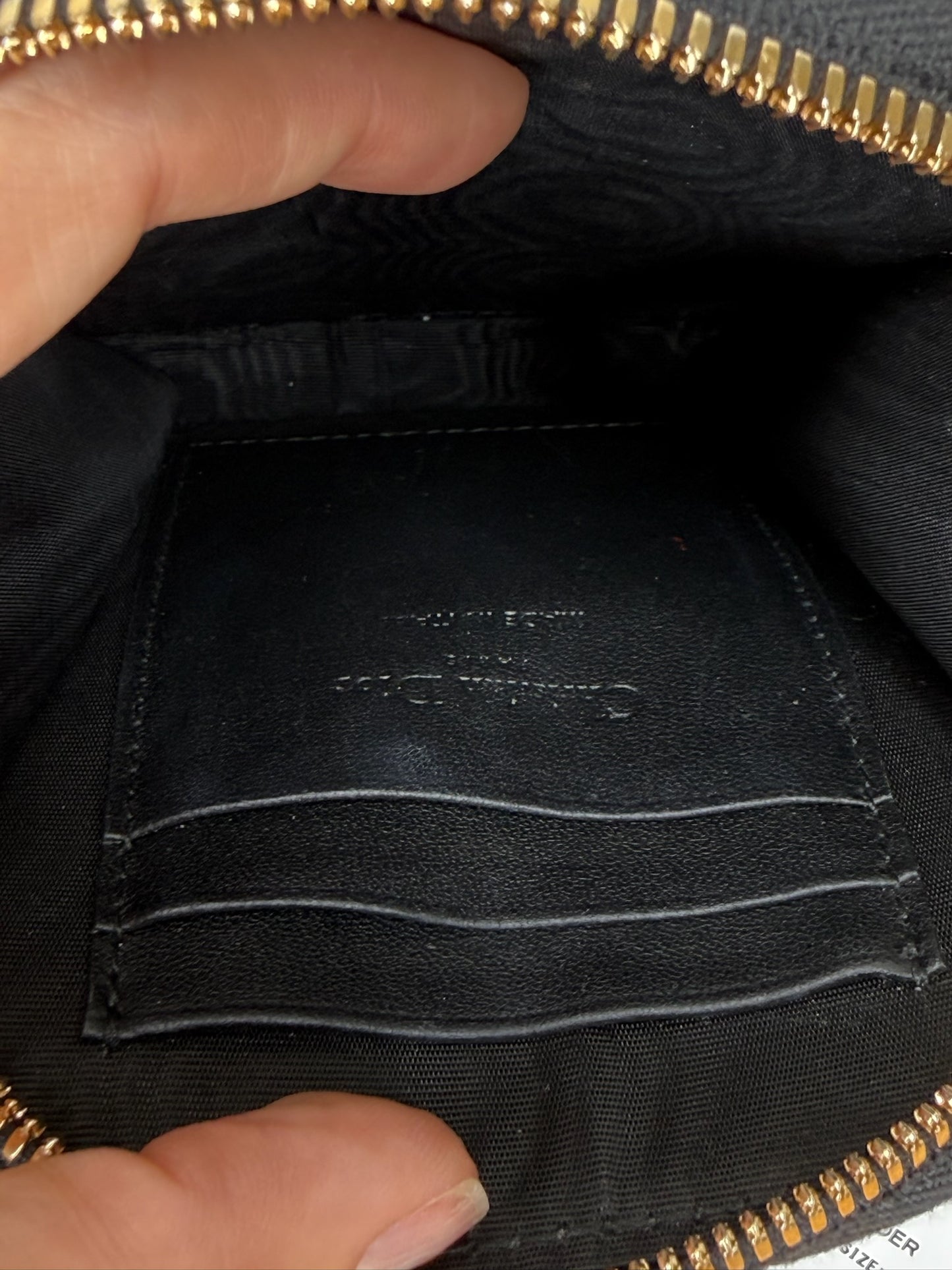 Dior Lady Dior Cannage Lambskin Phone Holder