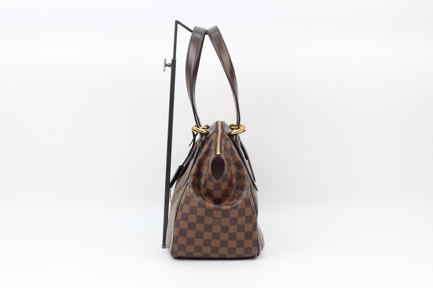 Louis Vuitton Brown PVC Damier Ebene Canvas Verona GM Shoulder Bag N41119 (V01265310P)