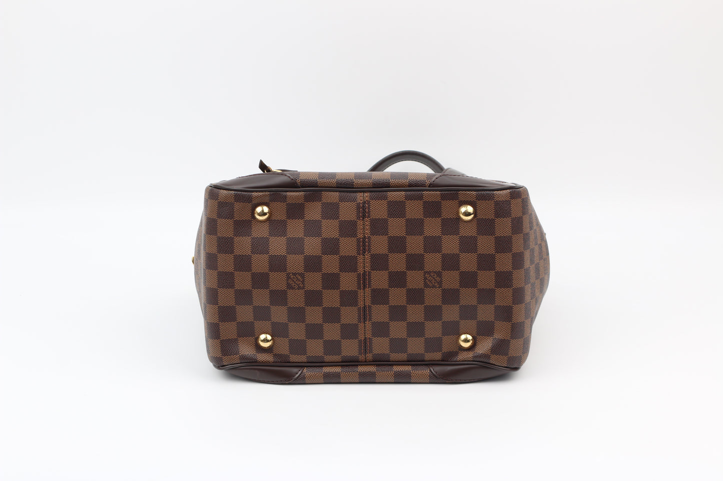 Louis Vuitton Brown PVC Damier Ebene Canvas Verona GM Shoulder Bag N41119 (V01265310P)