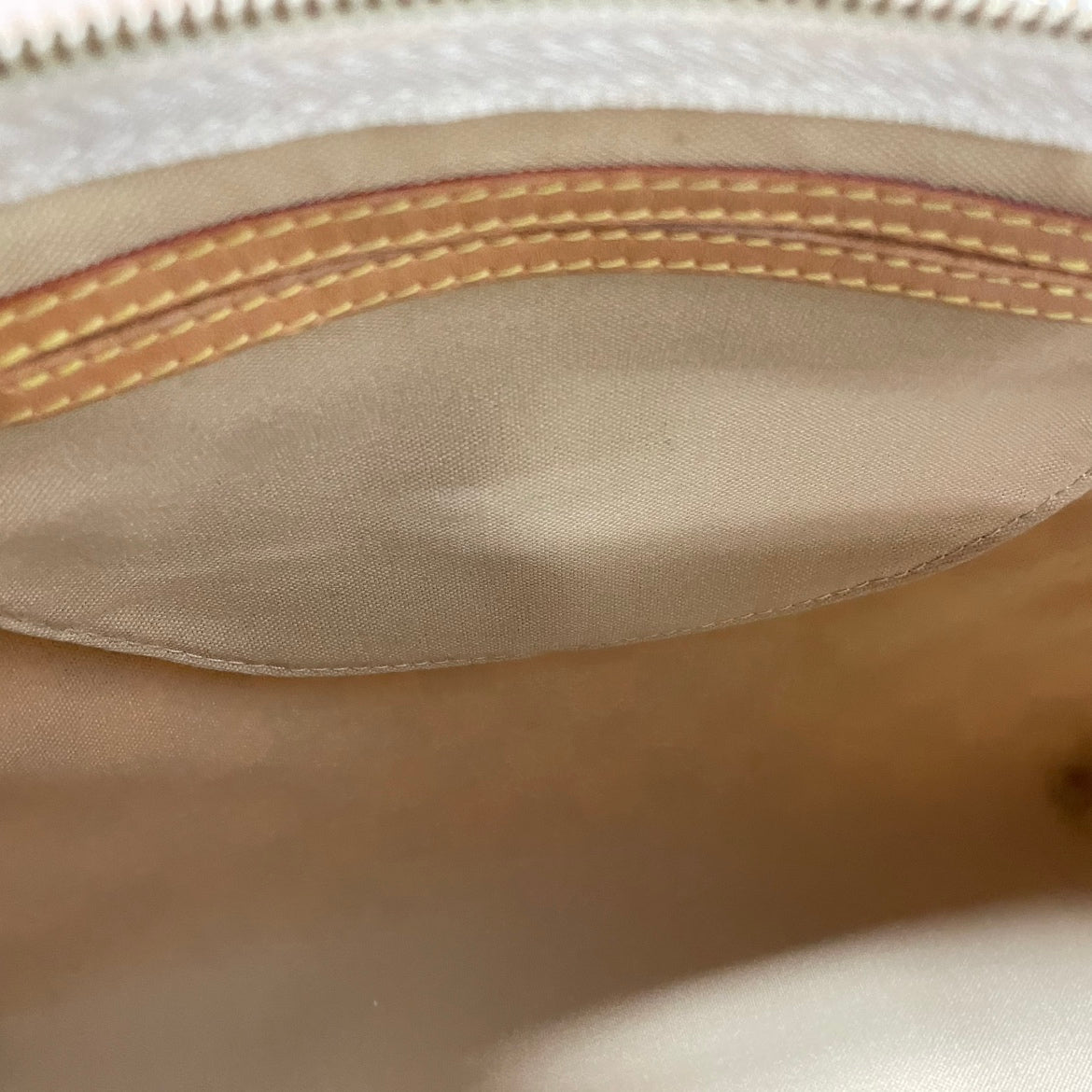 Louis Vuitton Beige PVC Damier Azur Speedy 30 Tote Bag N41533
