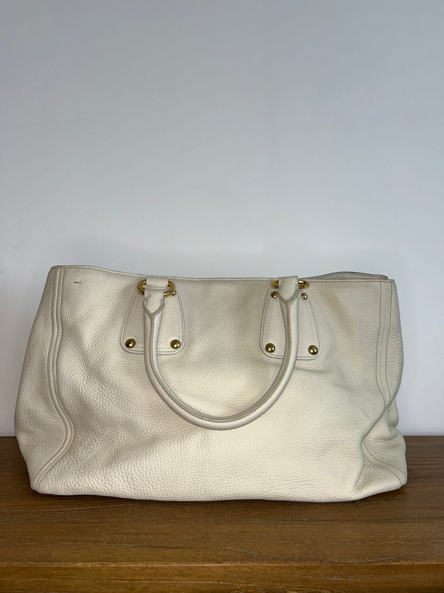 Prada Vitello Daino Shoulder Bag
