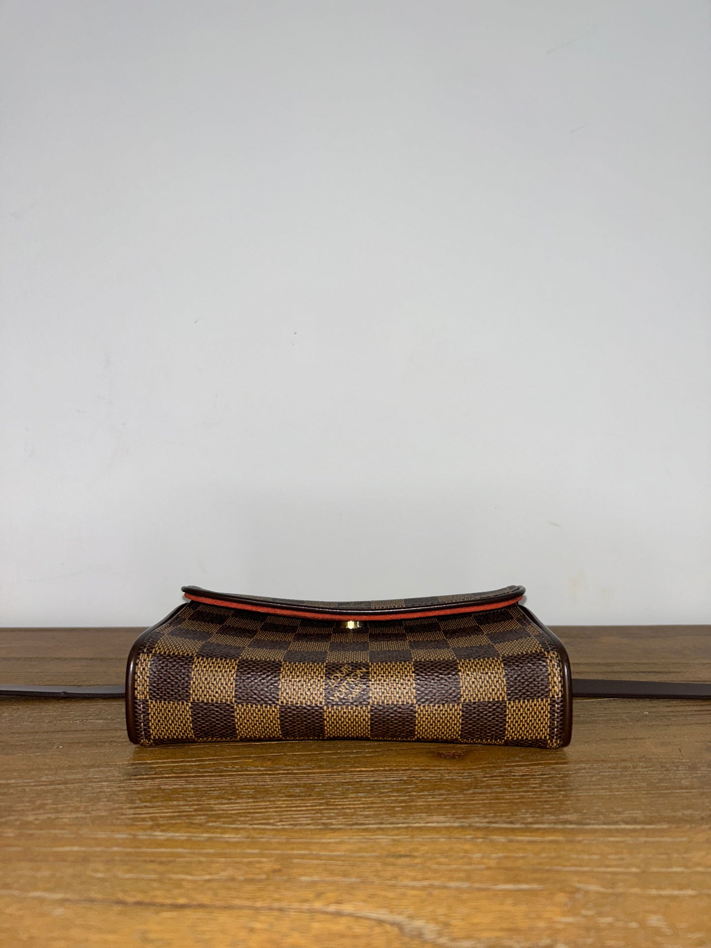 Louis Vuitton Florentine Pochette Damier Ebene Belt Bag (GEN013)