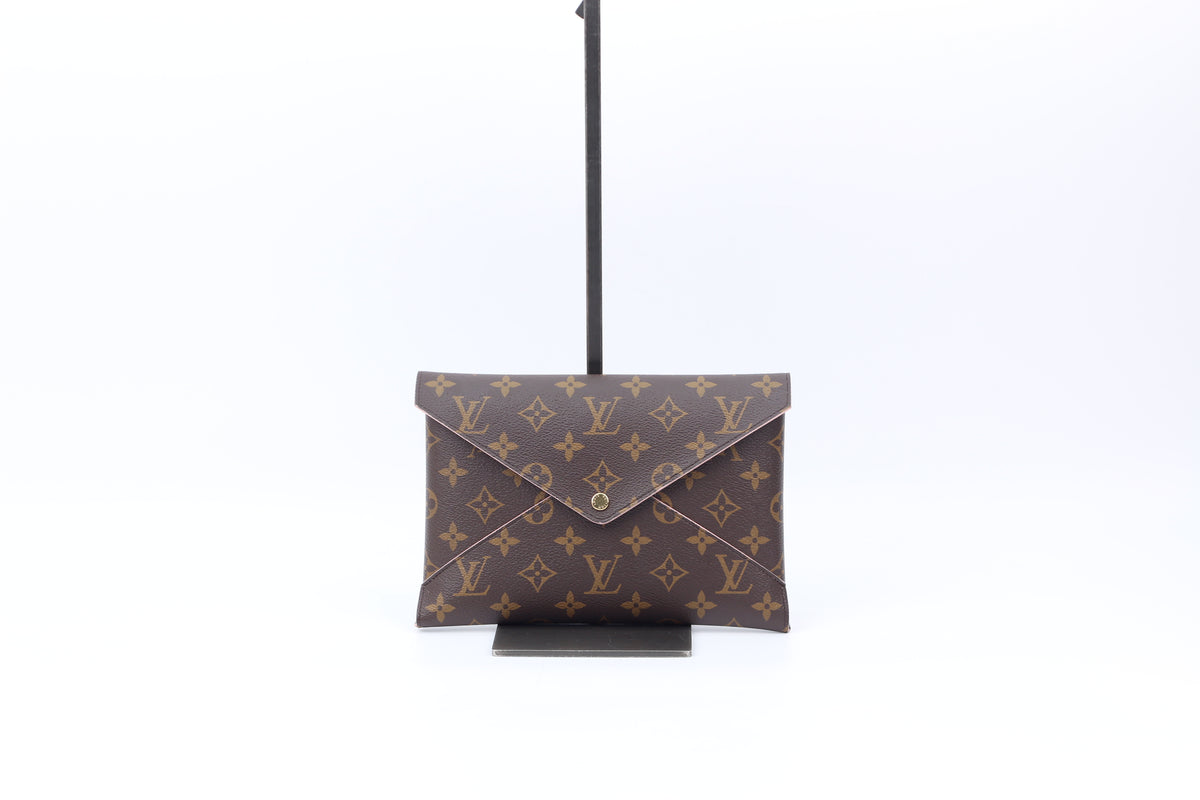 Louis Vuitton PVC Monogram Canvas Pochette Kirigami ONE Clutch M62034