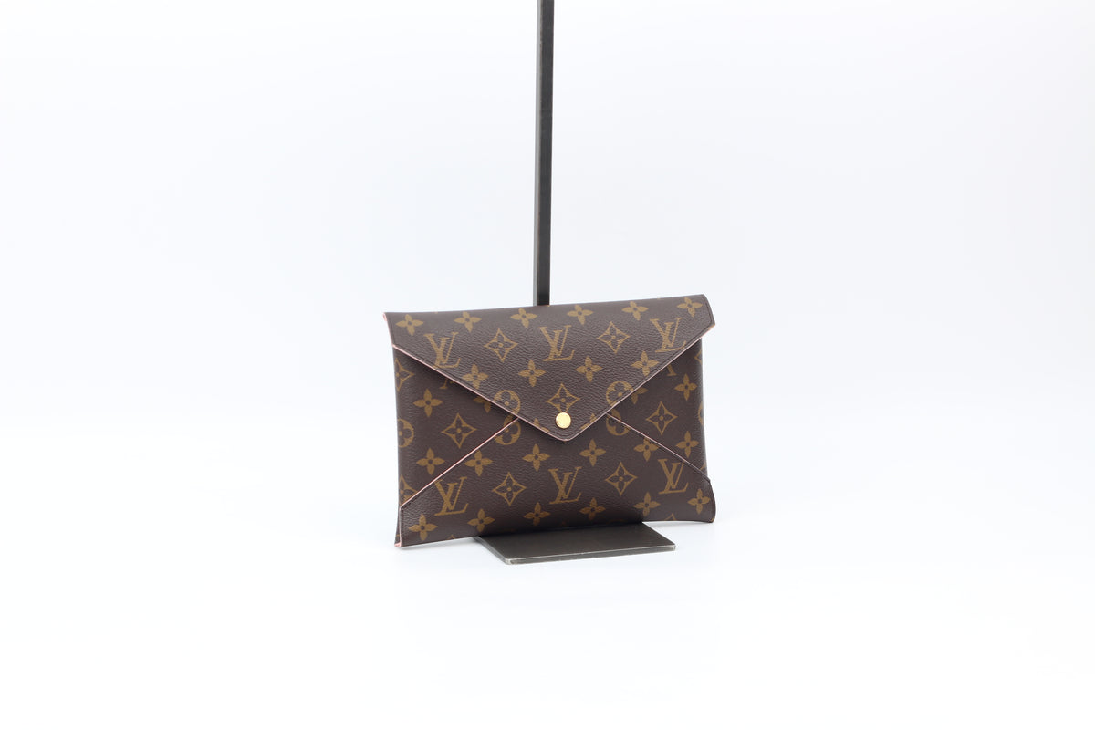 Louis Vuitton PVC Monogram Canvas Pochette Kirigami ONE Clutch M62034