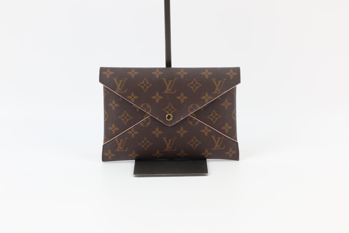 Louis Vuitton PVC Monogram Canvas Pochette Kirigami ONE Clutch M62034