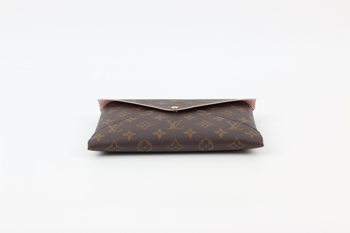 Louis Vuitton PVC Monogram Canvas Pochette Kirigami ONE Clutch M62034