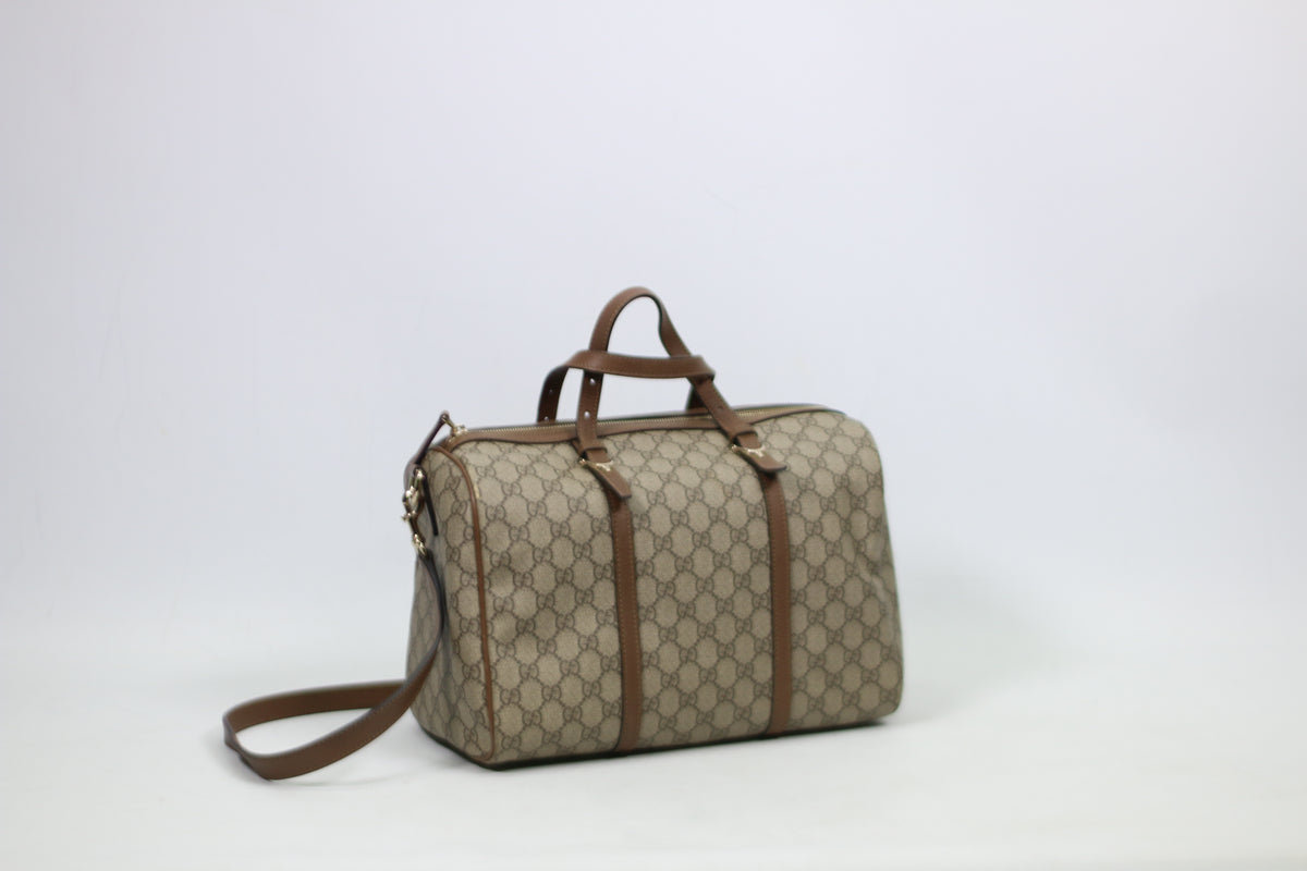 Gucci Brown PVC Trimming Boston ONE Shoulder Bag 322231