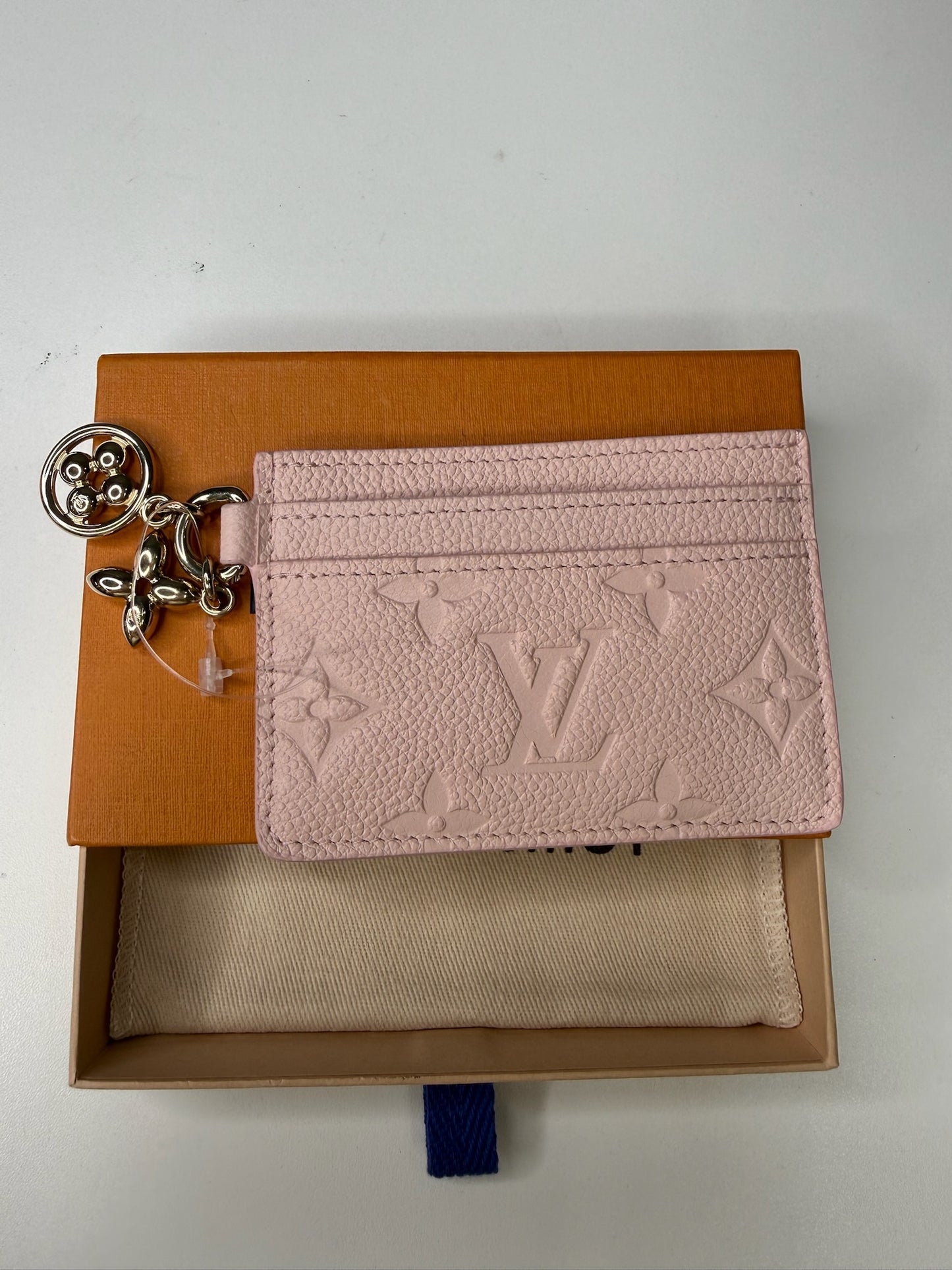Louis Vuitton Empreinte Monogram LV Charms Card Holder (JP)