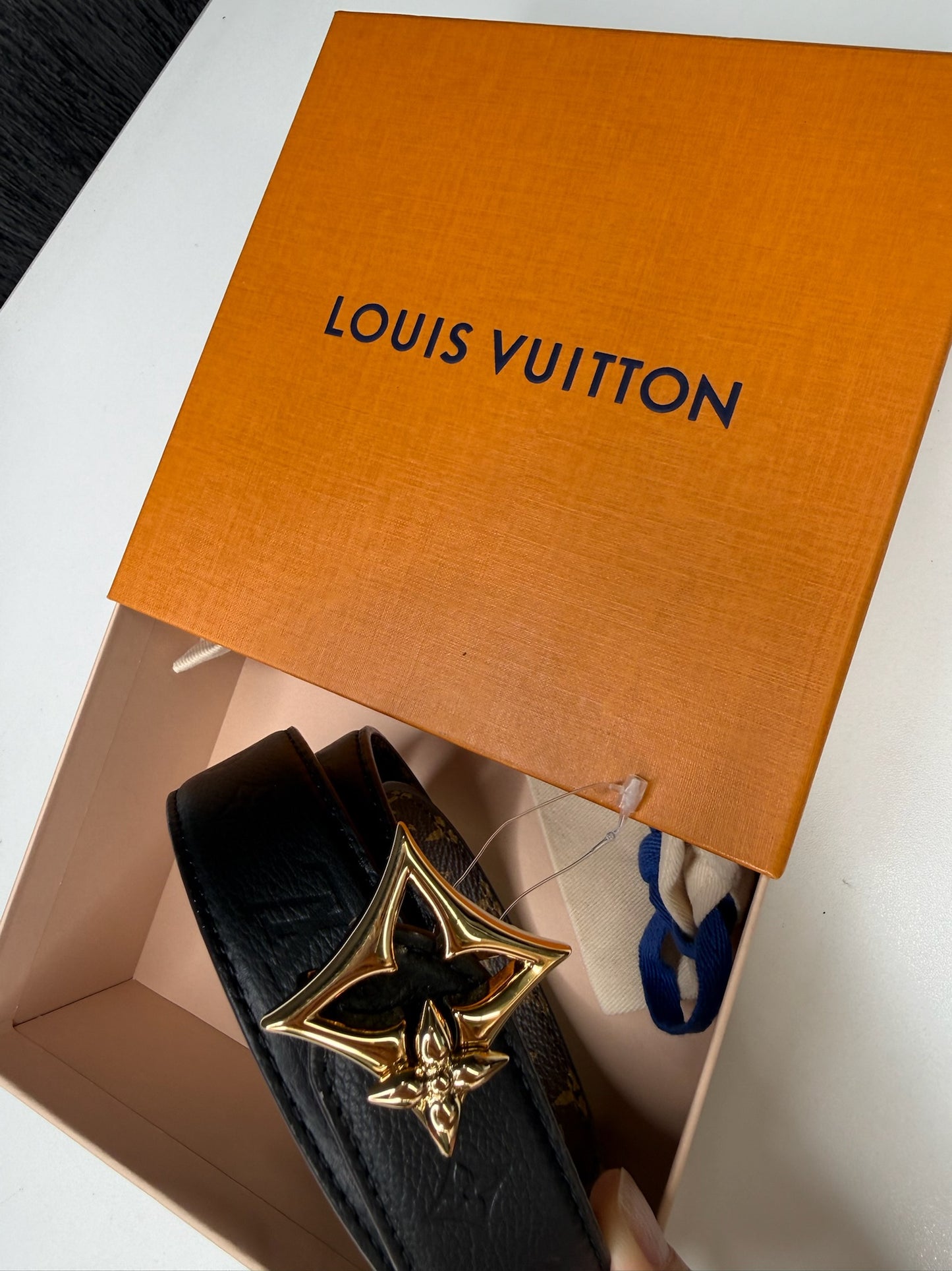 Louis Vuitton Flowergram 30mm Reversible Belt (JP)