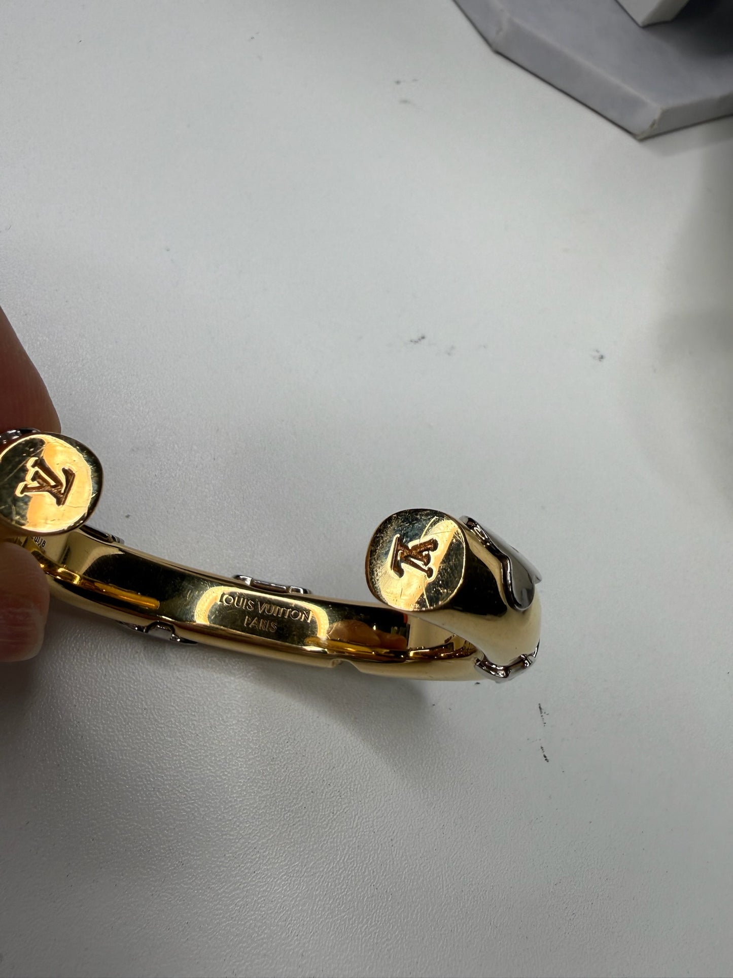 Louis Vuitton Daily Monogram Cuff Bracelet (JP)