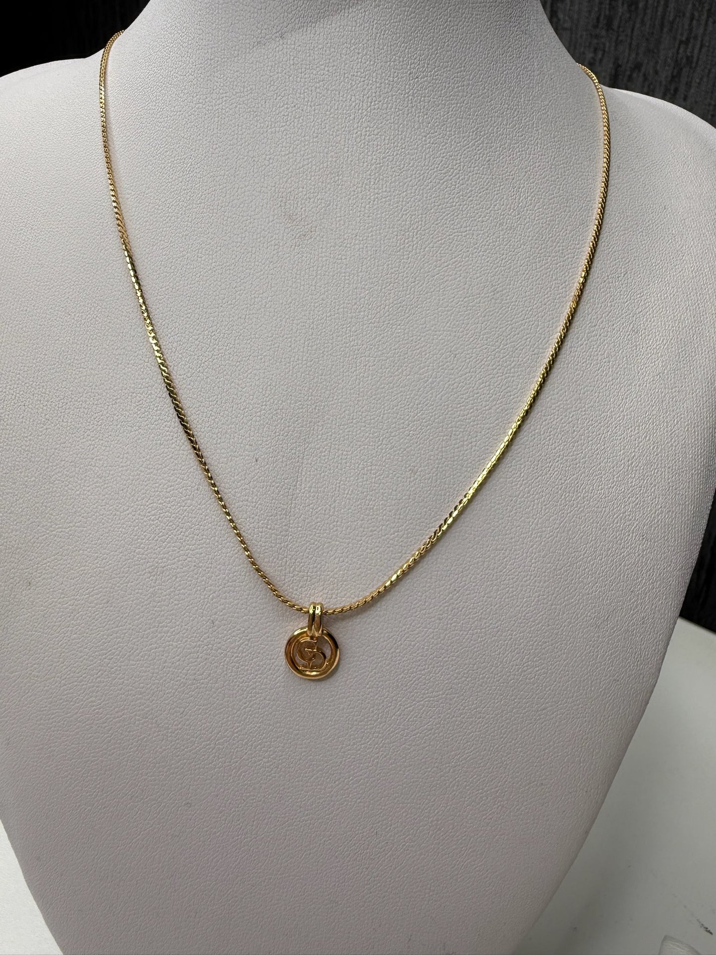 Vintage Christian Dior Gold-Plated Necklace (JP)