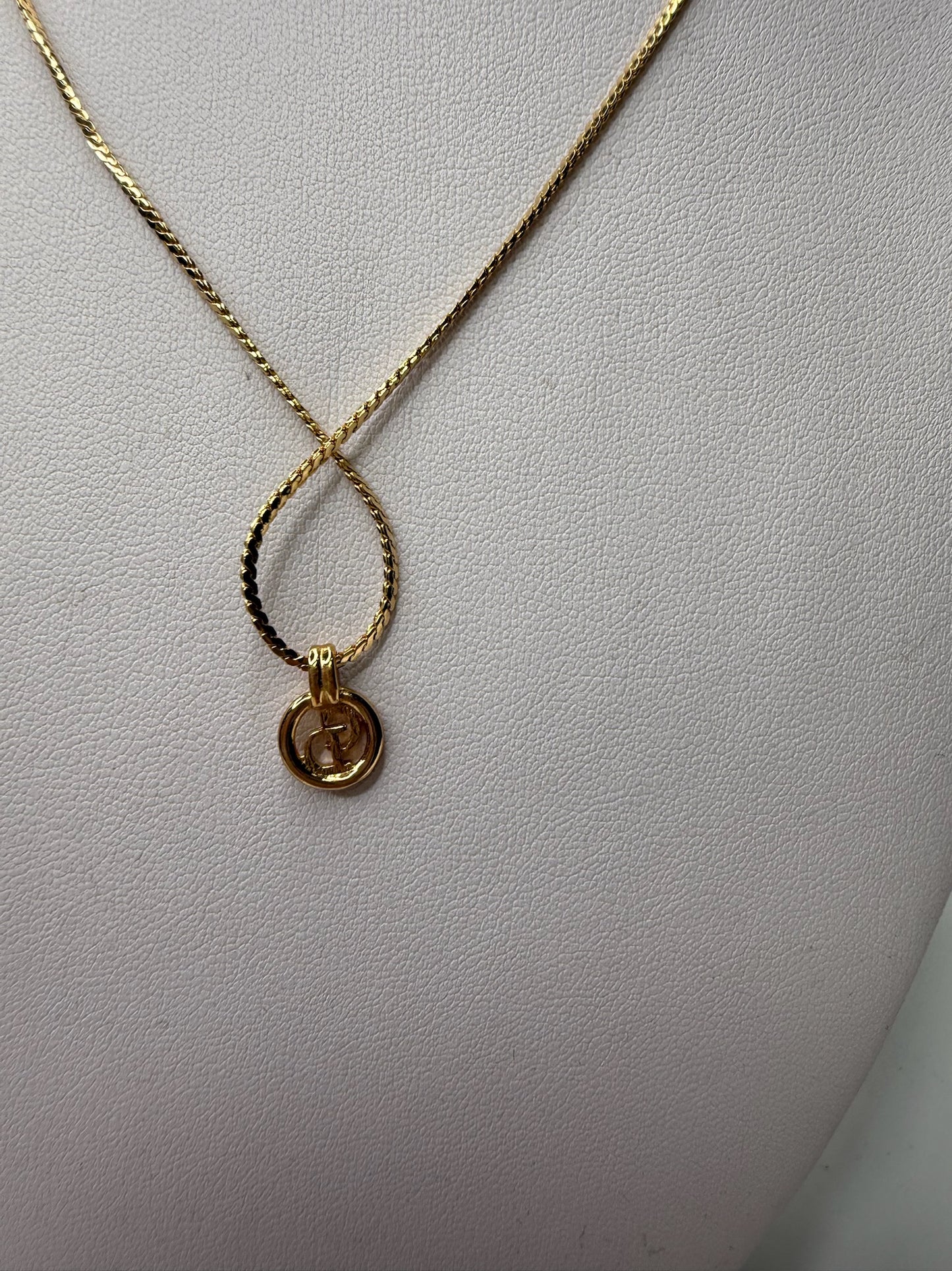 Vintage Christian Dior Gold-Plated Necklace (JP)