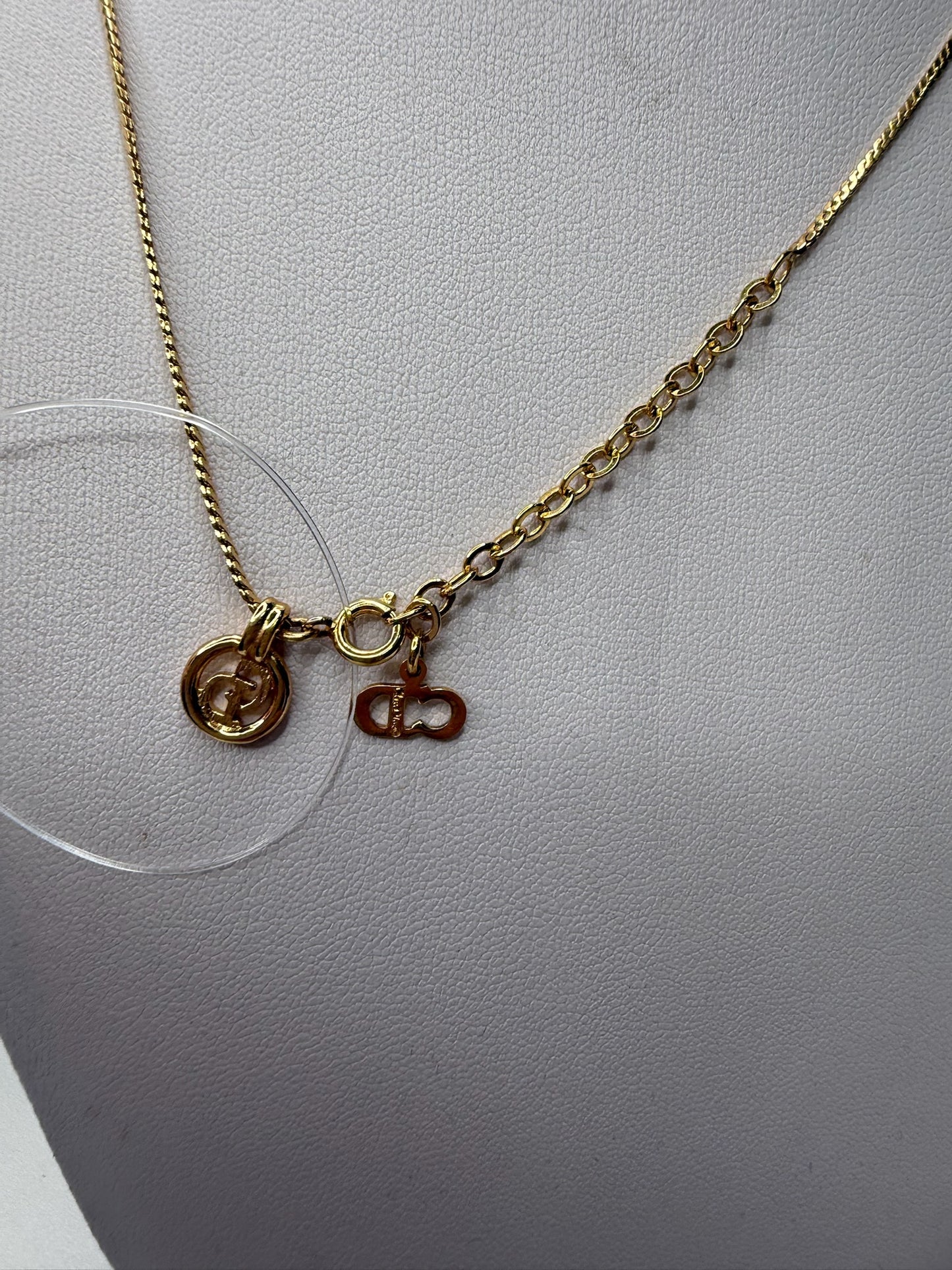 Vintage Christian Dior Gold-Plated Necklace (JP)