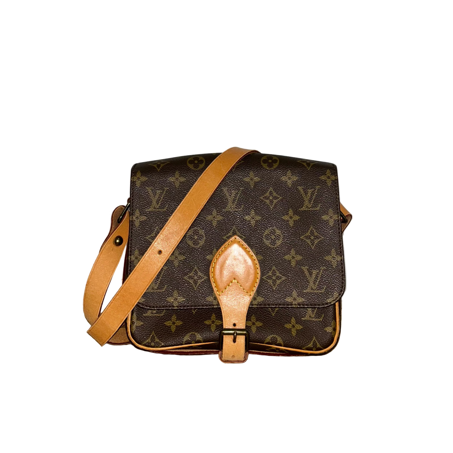 Louis Vuitton Monogram Cartouchiere Satchel Bag