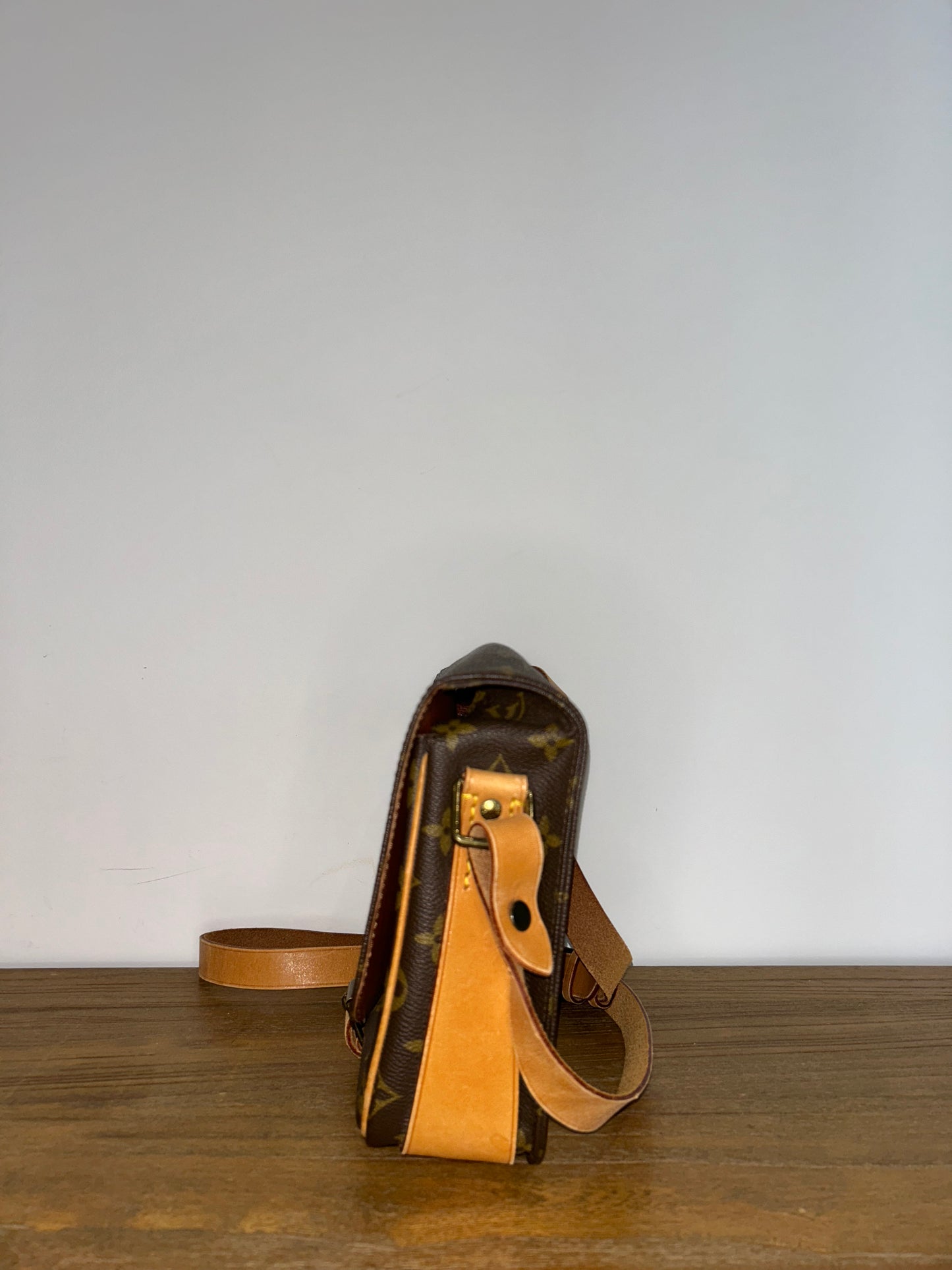 Louis Vuitton Monogram Cartouchiere Satchel Bag