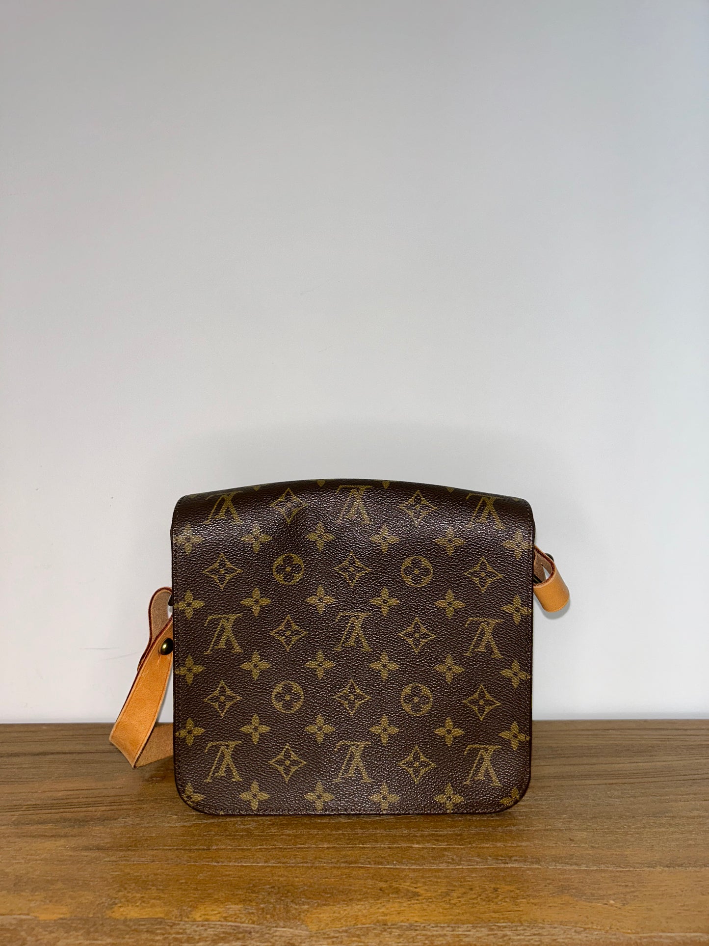 Louis Vuitton Monogram Cartouchiere Satchel Bag