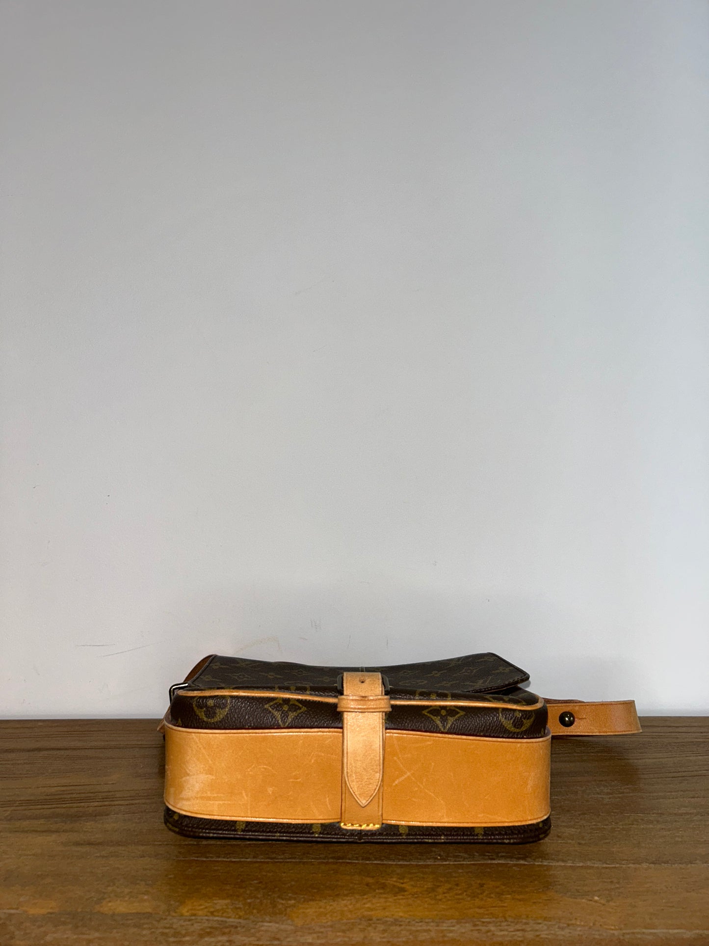 Louis Vuitton Monogram Cartouchiere Satchel Bag