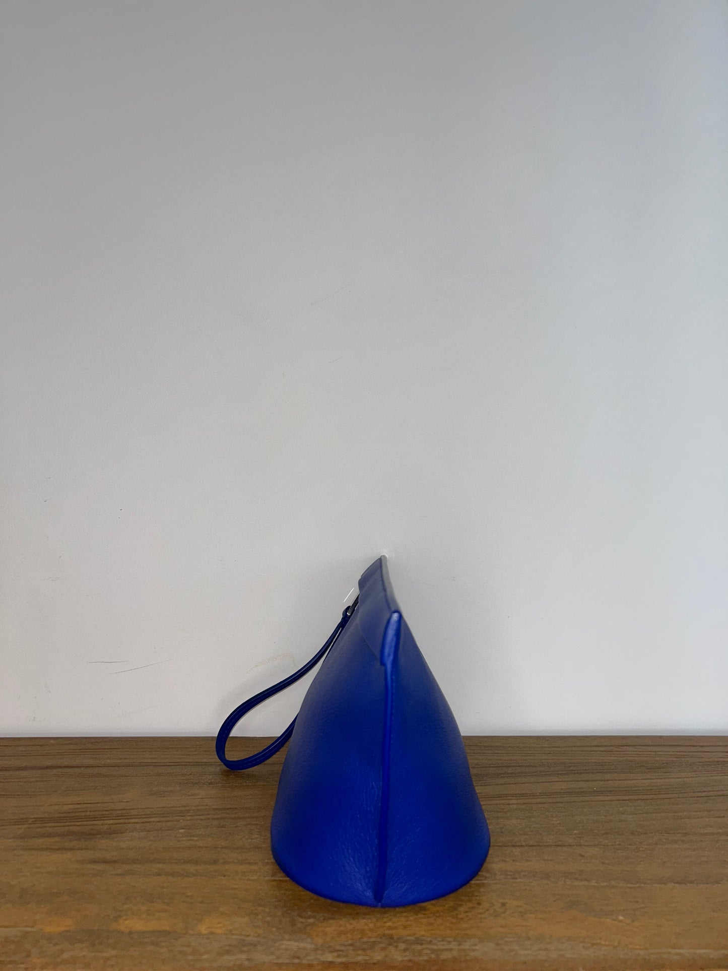 Ferragamo Zip Leather Clutch Bag