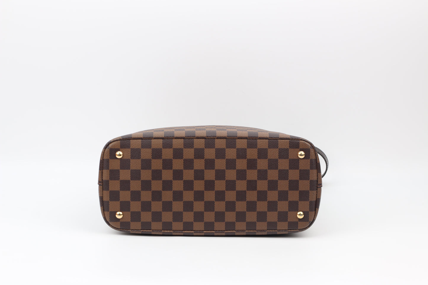 Louis Vuitton Brown PVC Damier Ebene Canvas Kensington One Shoulder Bag N41435 (V120135319H)
