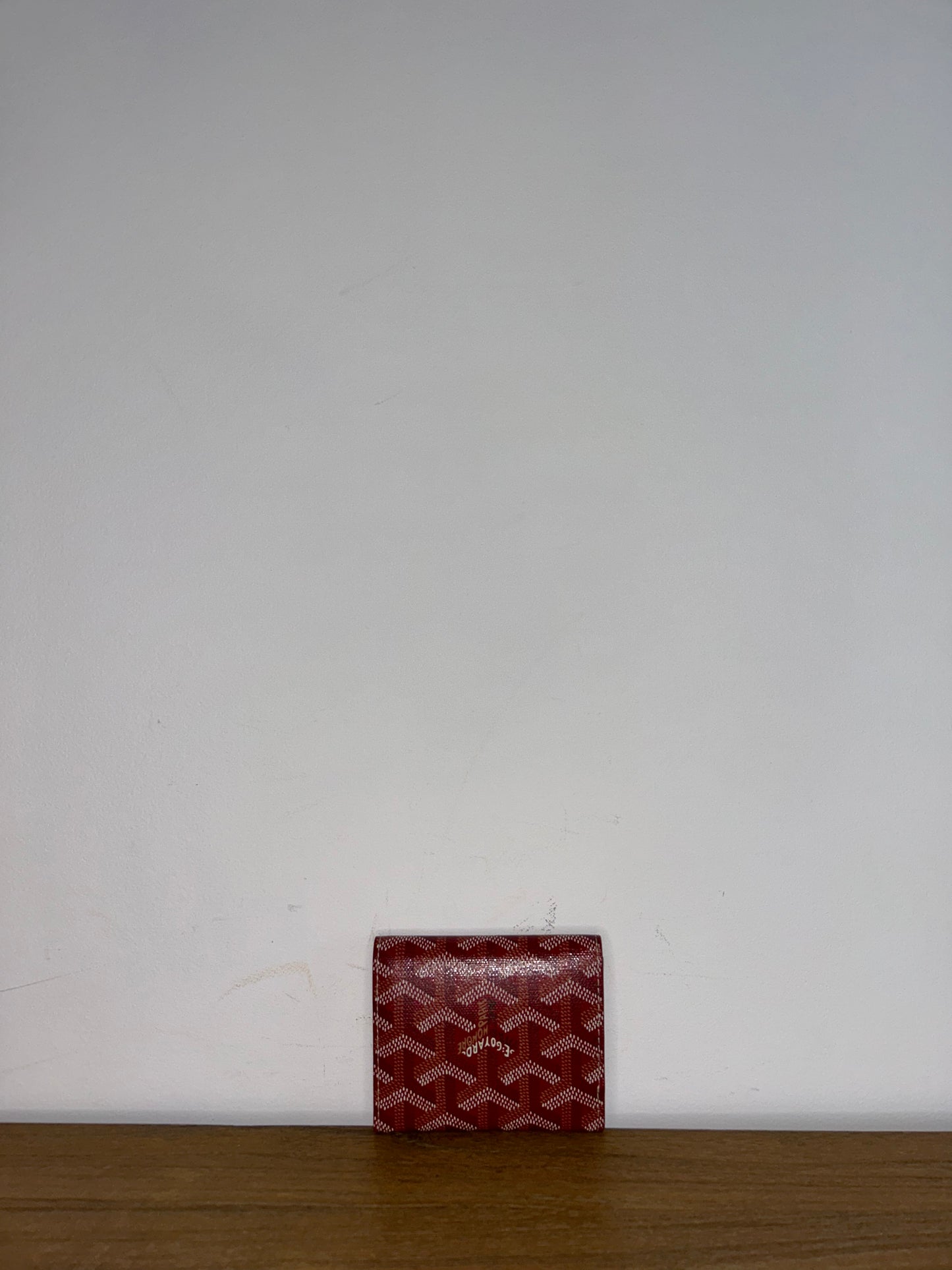 Goyard Herringbone Compact Wallet