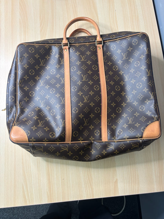 Louis Vuitton Authentic Women's Sirius 50 Boston Monogram Brown Travel Bag K1