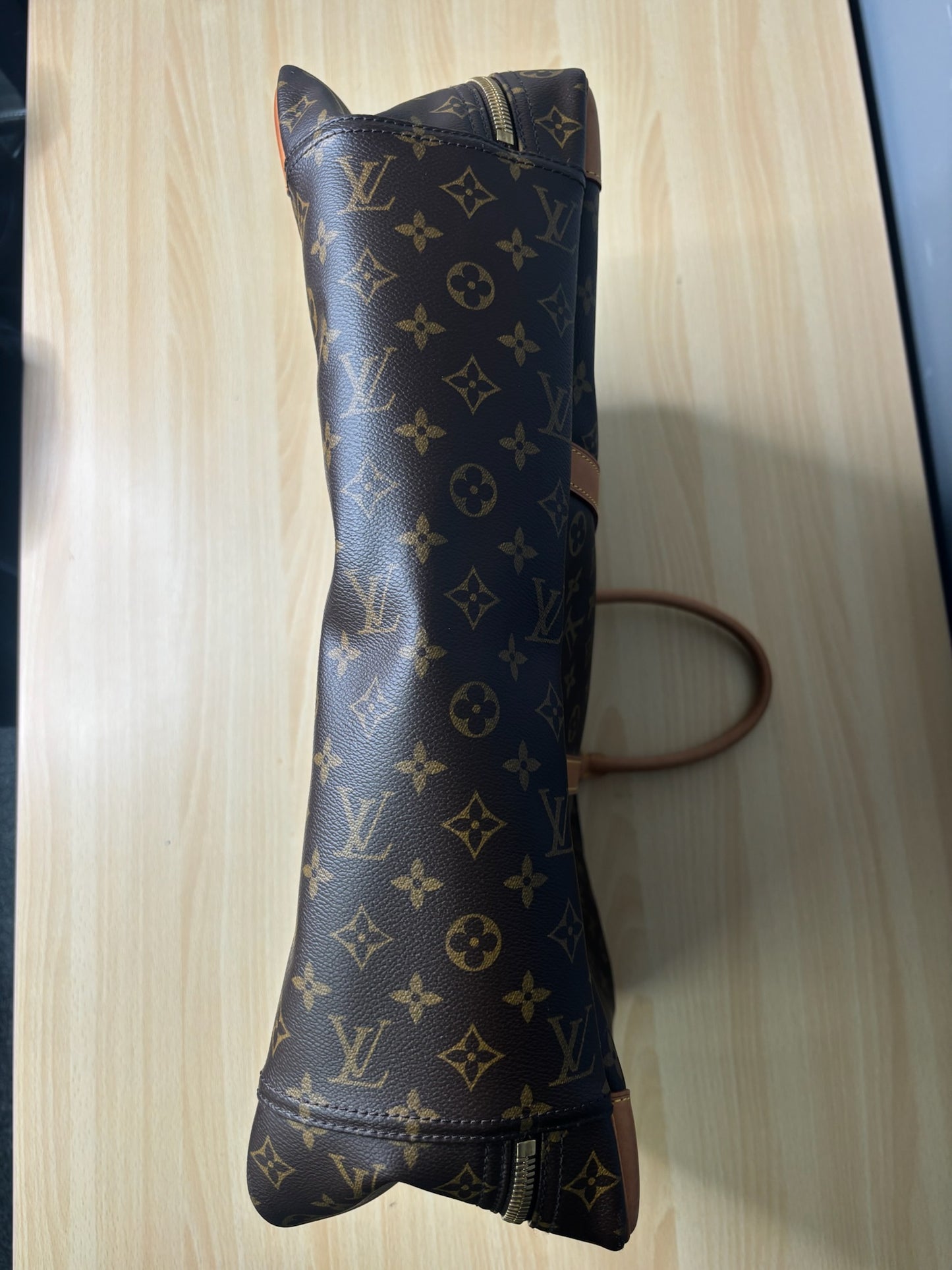 Louis Vuitton Authentic Women's Sirius 50 Boston Monogram Brown Travel Bag K1