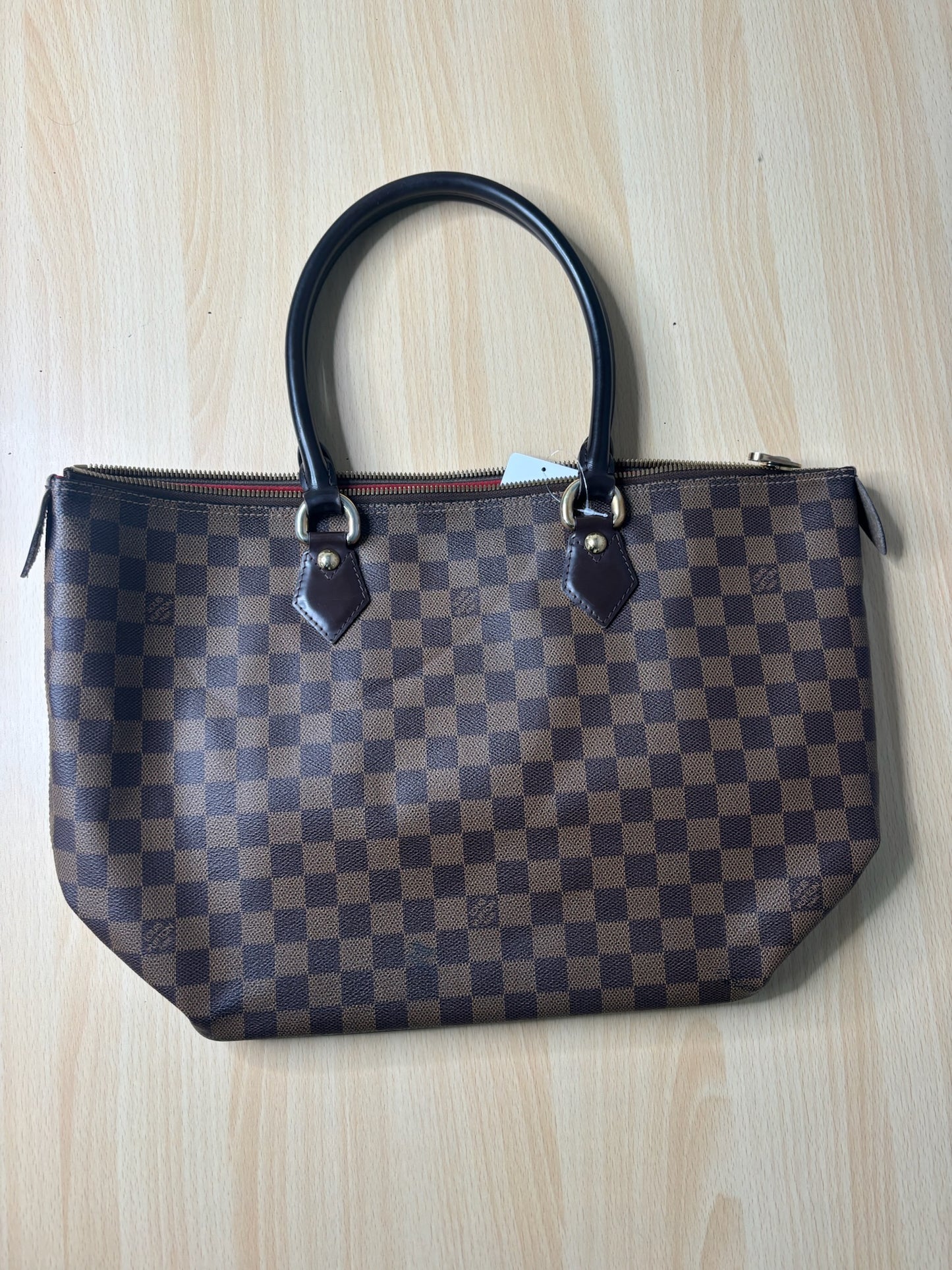 Louis Vuitton Saleya MM Tote Bag in Damier Ebene K13