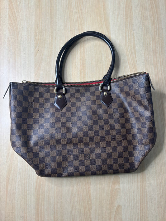 Louis Vuitton Saleya MM Tote Bag in Damier Ebene K13