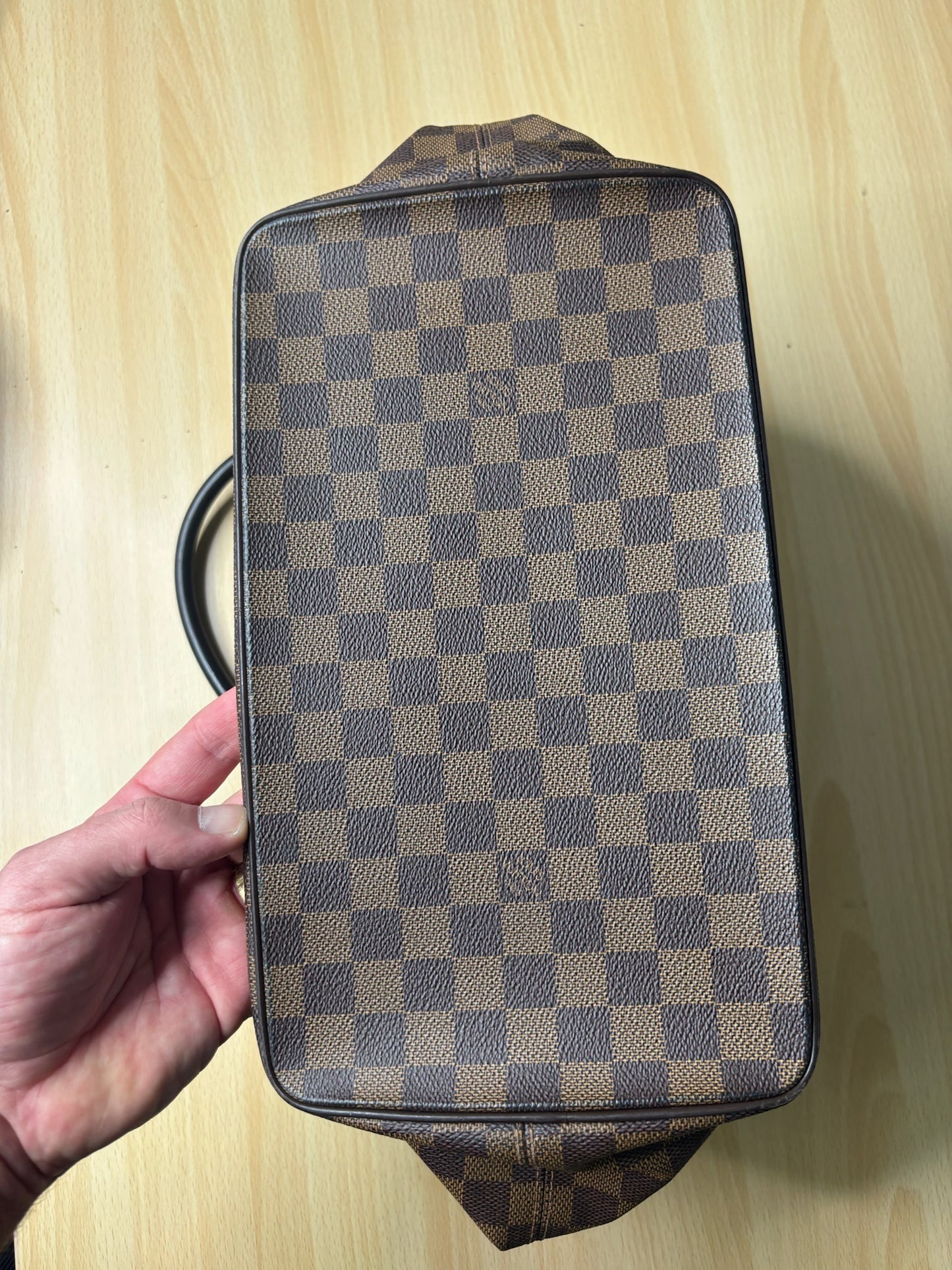 Louis Vuitton Saleya MM Tote Bag in Damier Ebene K13