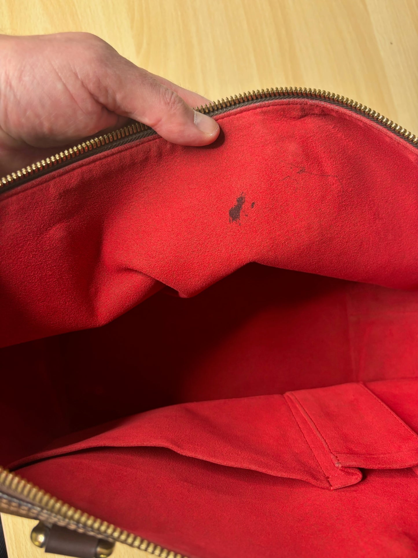 Louis Vuitton Saleya MM Tote Bag in Damier Ebene K13