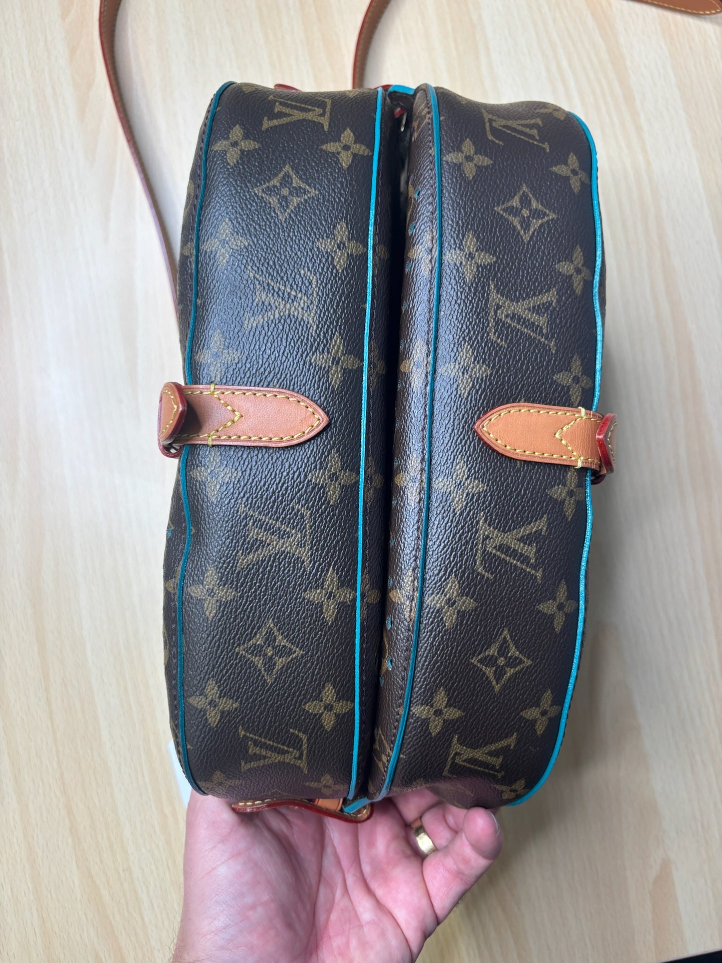 Louis Vuitton Flore Saumur 30 Handbag K17