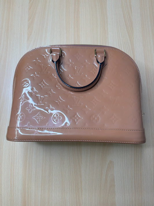 Louis Vuitton Alma PM Rose Velours Vernis K25