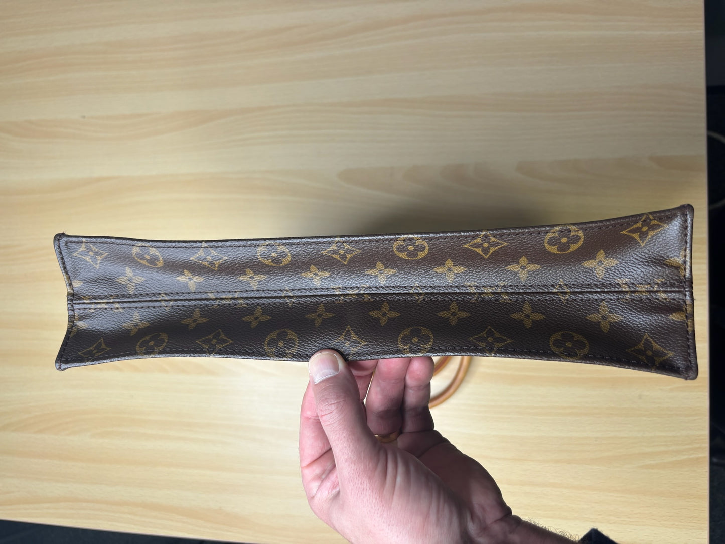 Louis Vuitton Monogram Sac Plat Tote K30