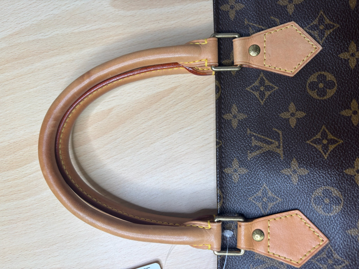 Louis Vuitton Monogram Sac Plat Tote K30