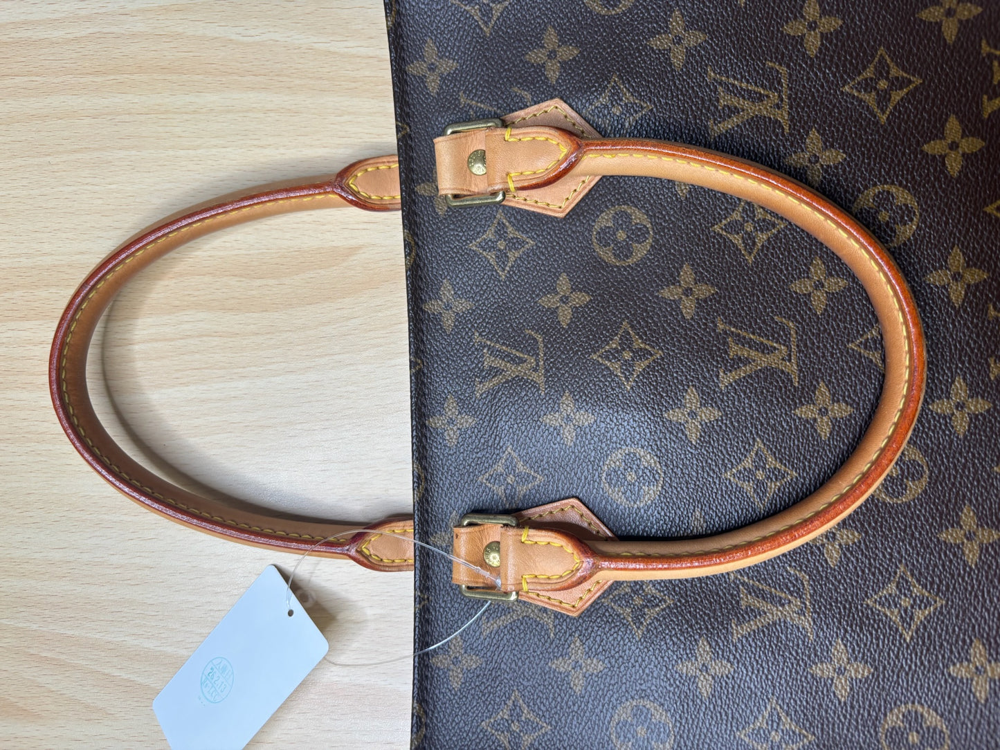 Louis Vuitton Monogram Sac Plat Tote K30