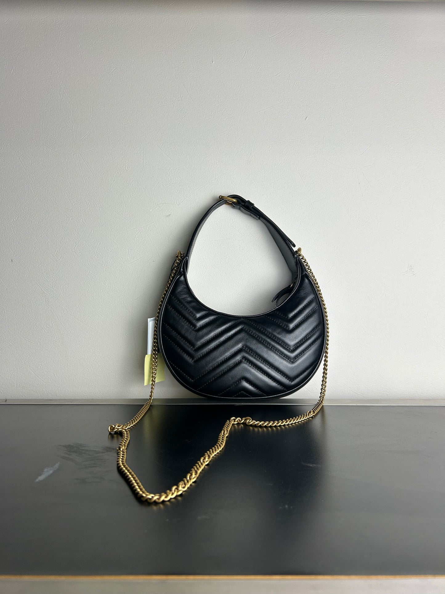 Gucci GG Marmont Half-Moon Mini Bag