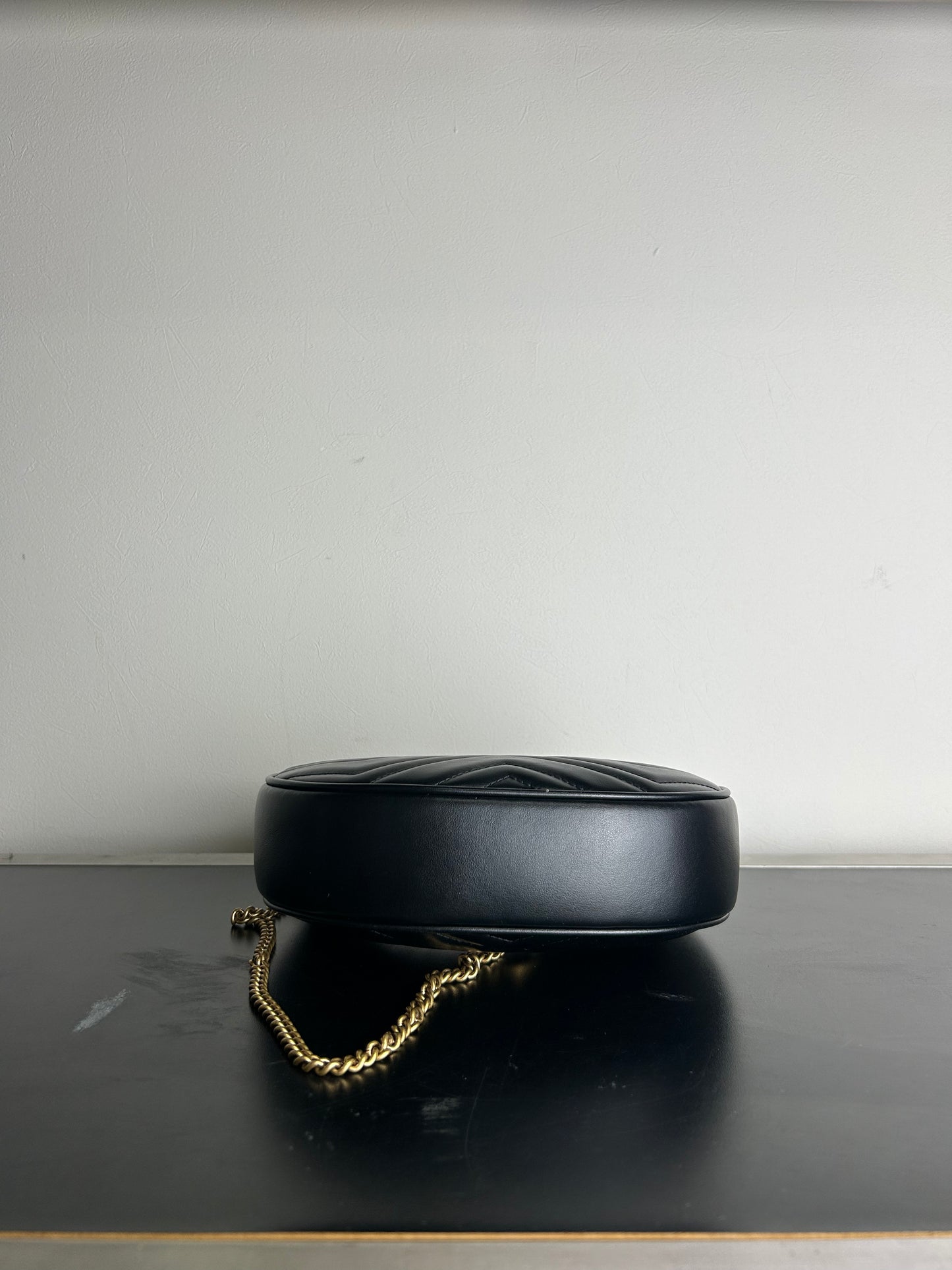 Gucci GG Marmont Half-Moon Mini Bag