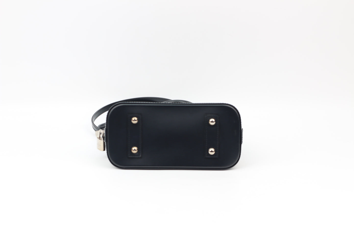 Louis Vuitton Black Leather Epi Alma BB Shoulder Bag M40862 (V012185326HB)