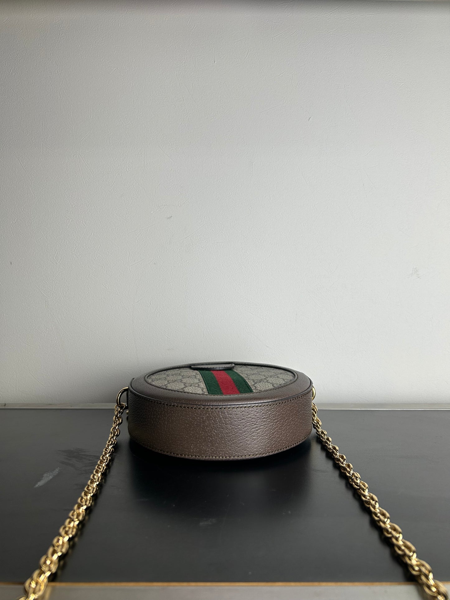 Gucci Ophidia Round Mini Shoulder Bag