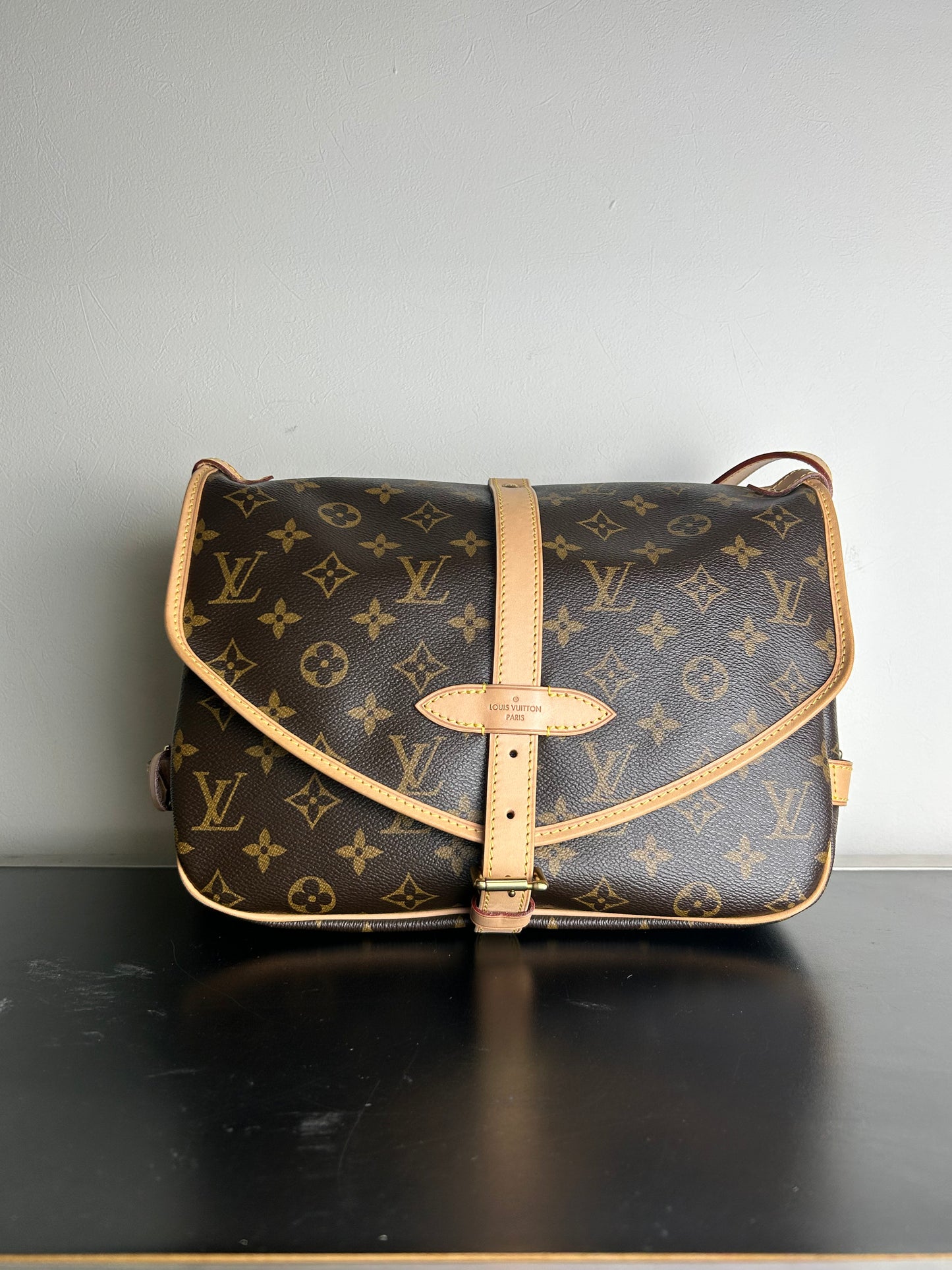 Louis Vuitton Monogram Saumur Messenger Bag
