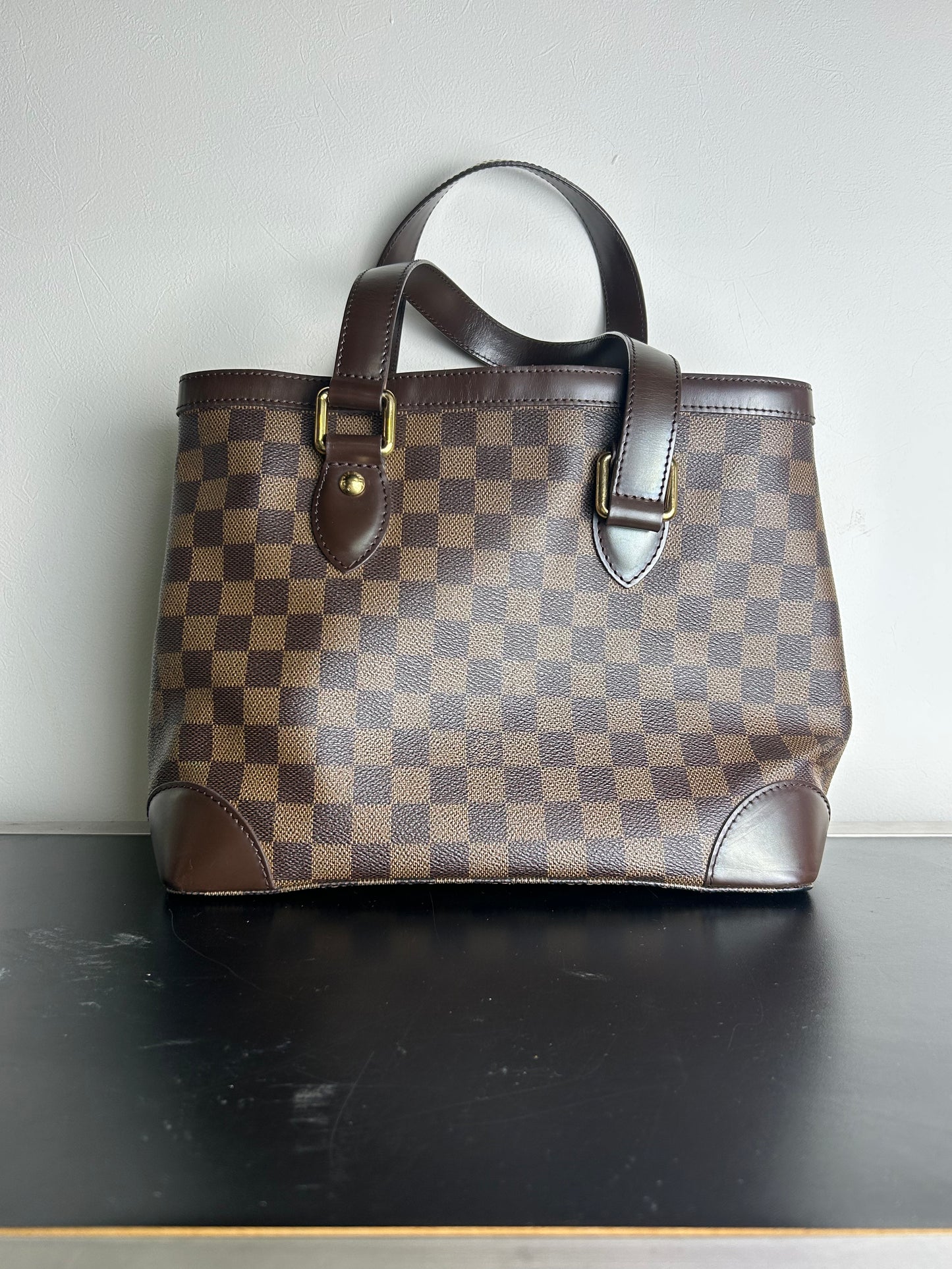 Louis Vuitton Damier Ebene Hampstead MM shoulder bag