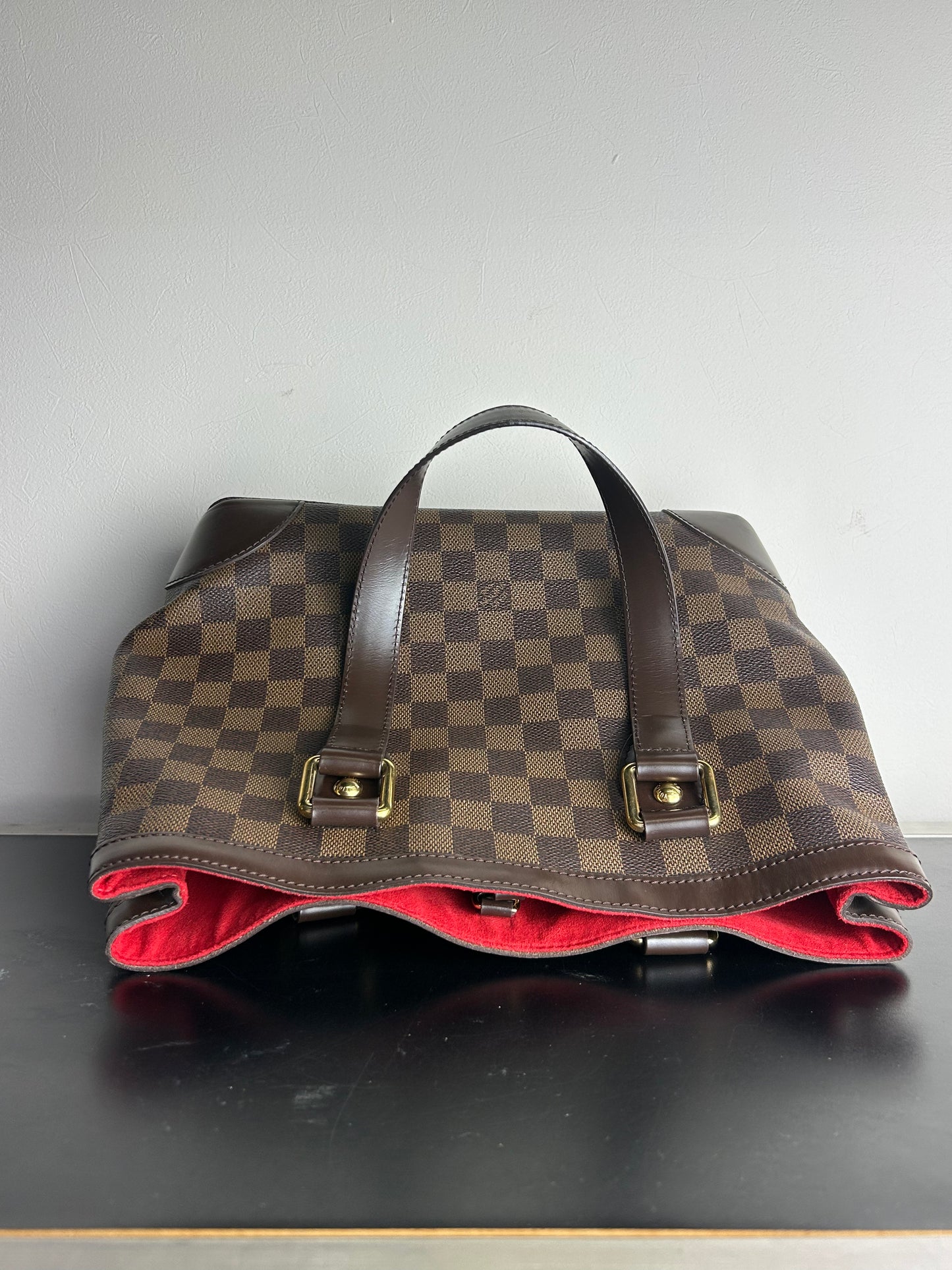 Louis Vuitton Damier Ebene Hampstead MM shoulder bag