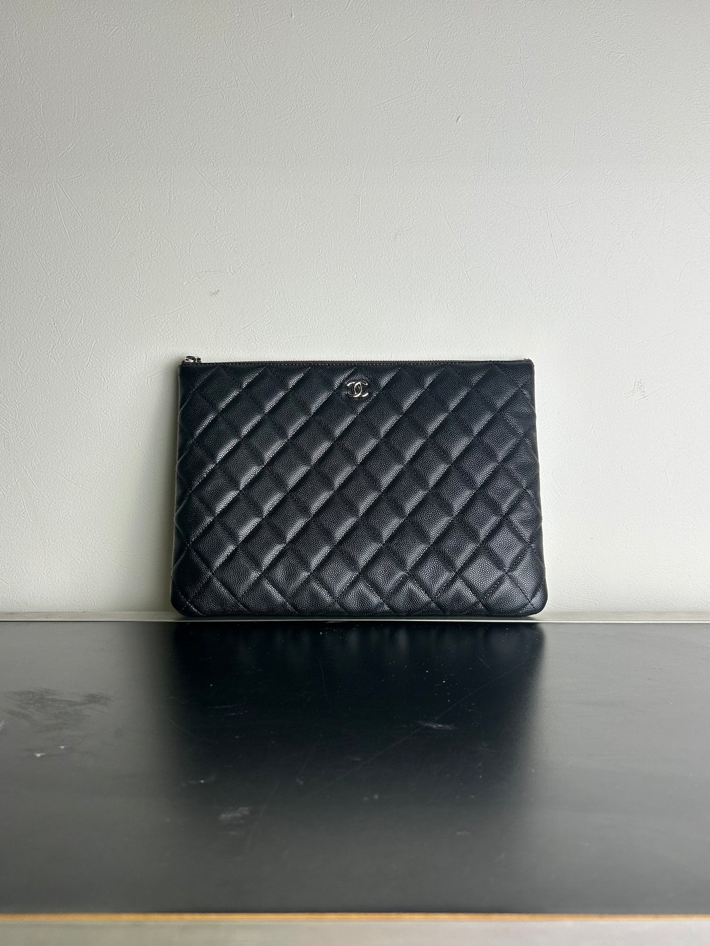 Chanel Classic O-Case Zip Pouch