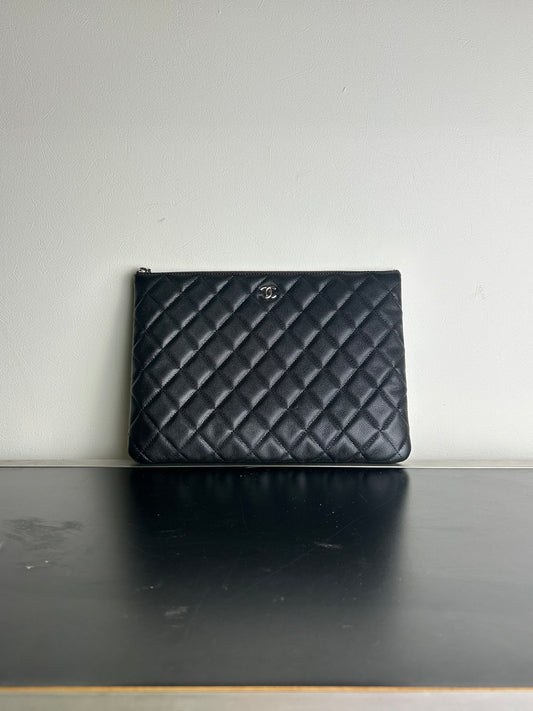 Chanel Classic O-Case Zip Pouch