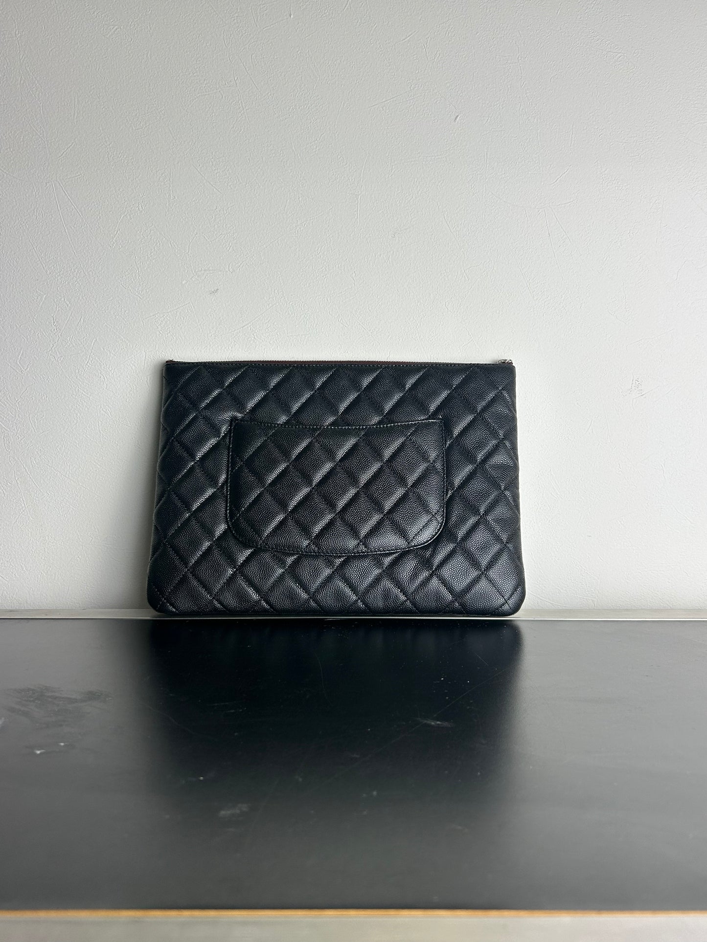 Chanel Classic O-Case Zip Pouch