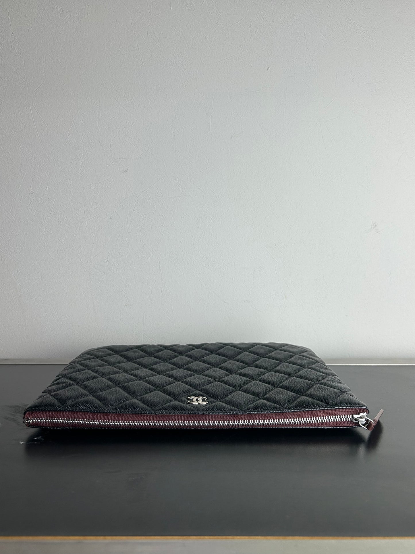 Chanel Classic O-Case Zip Pouch
