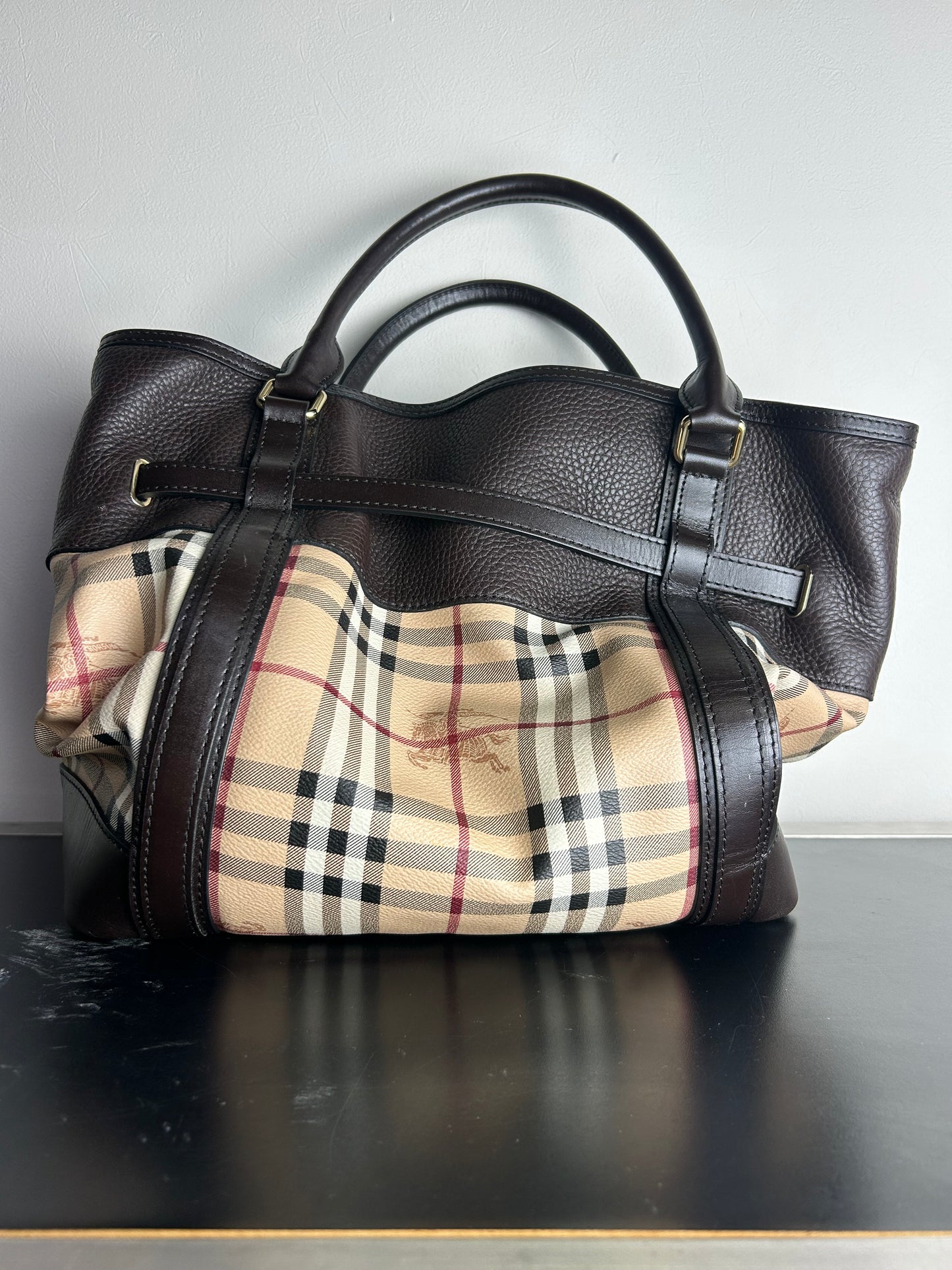 Burberry Haymarket Check tote bag