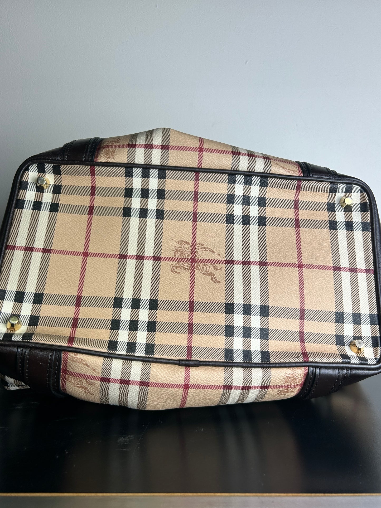 Burberry Haymarket Check tote bag